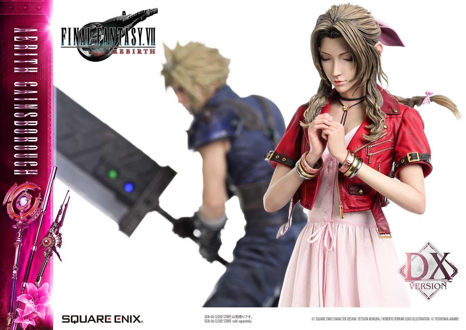 PRE-ORDER Prime 1 Studio - Square Enix Masterline - Final Fantasy VII Rebirth - Aerith Gainsborough: Deluxe Ver. 1/4