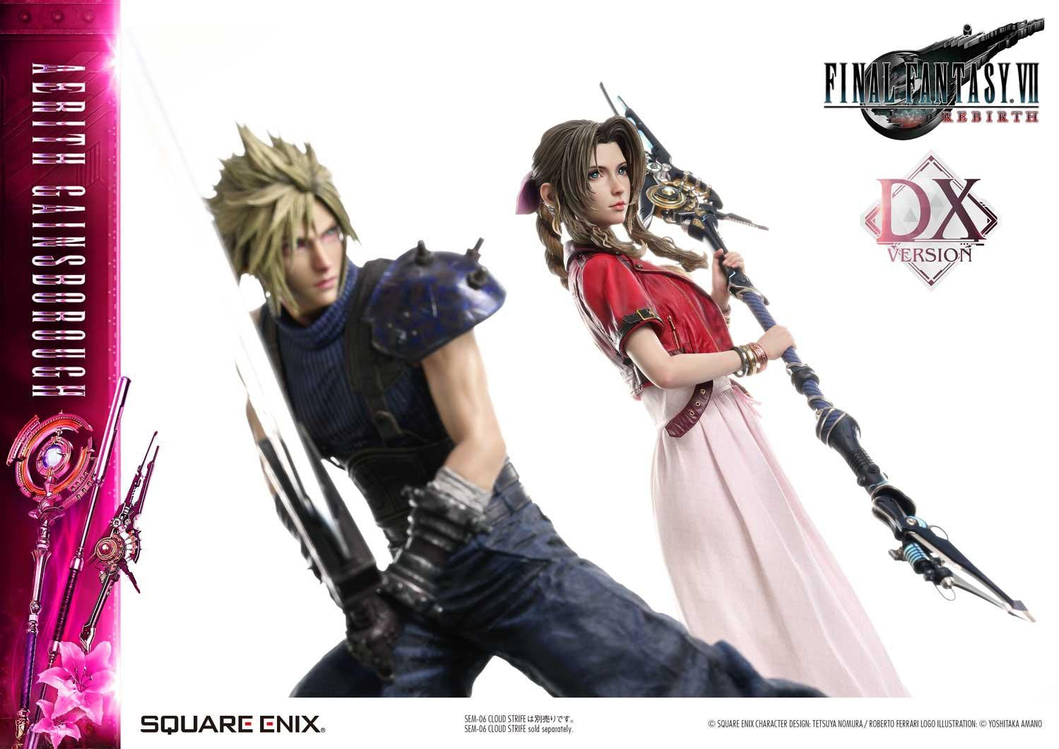 PRE-ORDER Prime 1 Studio - Square Enix Masterline - Final Fantasy VII Rebirth - Aerith Gainsborough: Deluxe Ver. 1/4