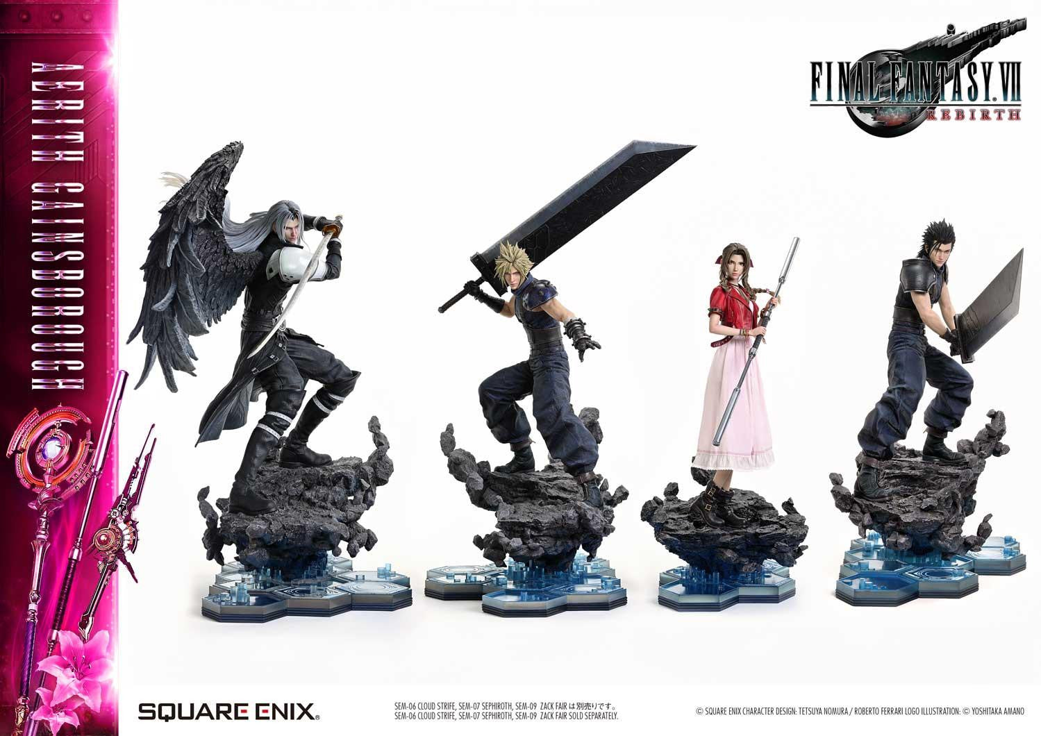 PRE-ORDER Prime 1 Studio - Square Enix Masterline - Final Fantasy VII Rebirth - Aerith Gainsborough: Deluxe Ver. 1/4