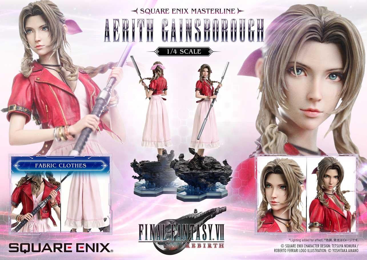 PRE-ORDER Prime 1 Studio - Square Enix Masterline - Final Fantasy VII Rebirth - Aerith Gainsborough 1/4