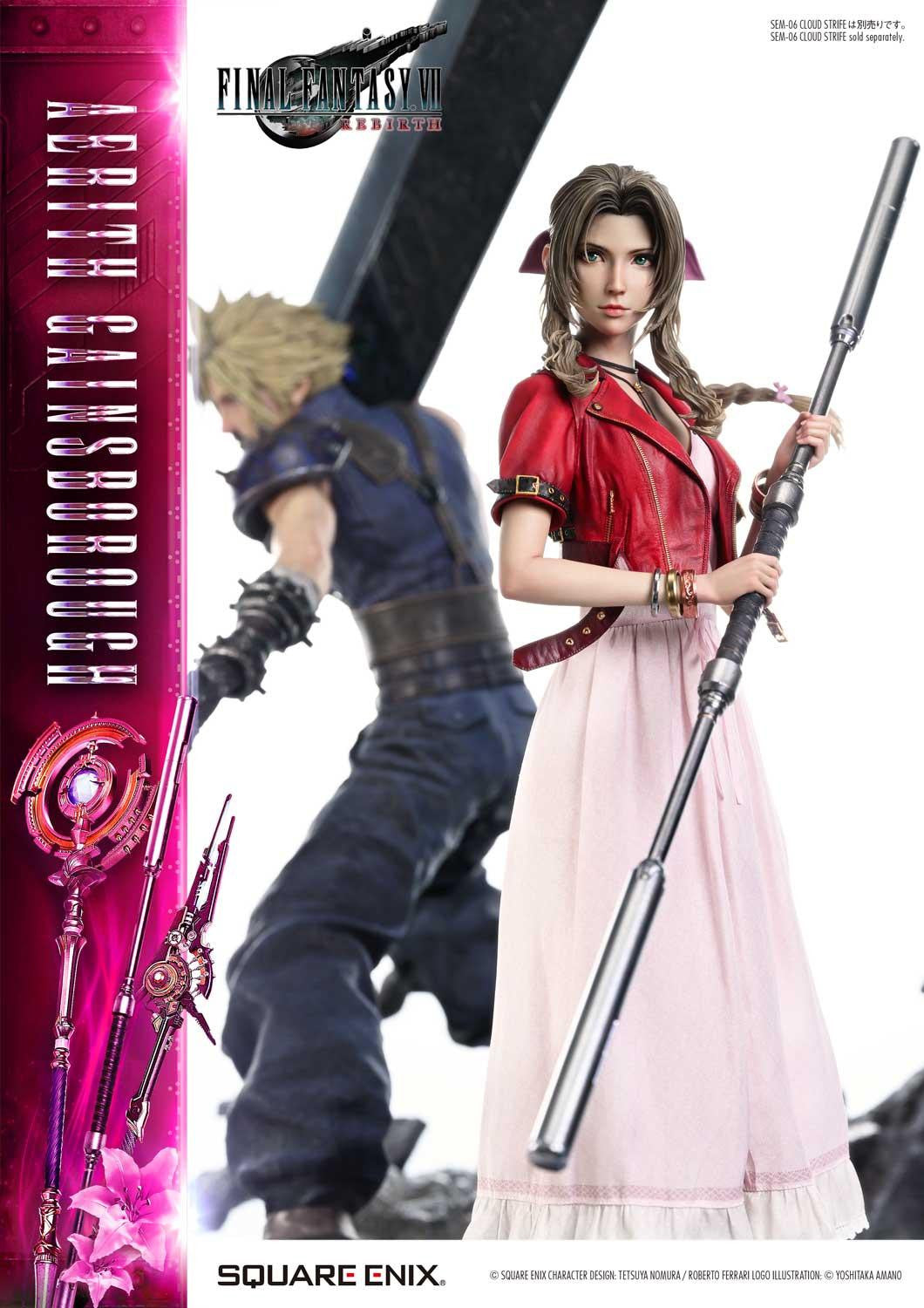 PRE-ORDER Prime 1 Studio - Square Enix Masterline - Final Fantasy VII Rebirth - Aerith Gainsborough 1/4