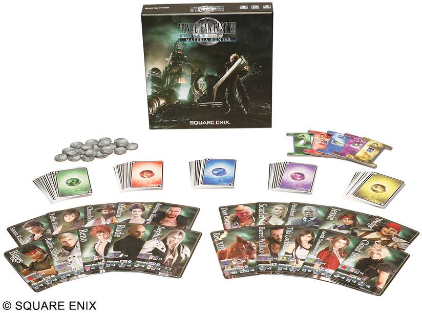 SPECIAL ORDER Square Enix - Final Fantasy VII Remake Board Game - Materia Hunter [JP]