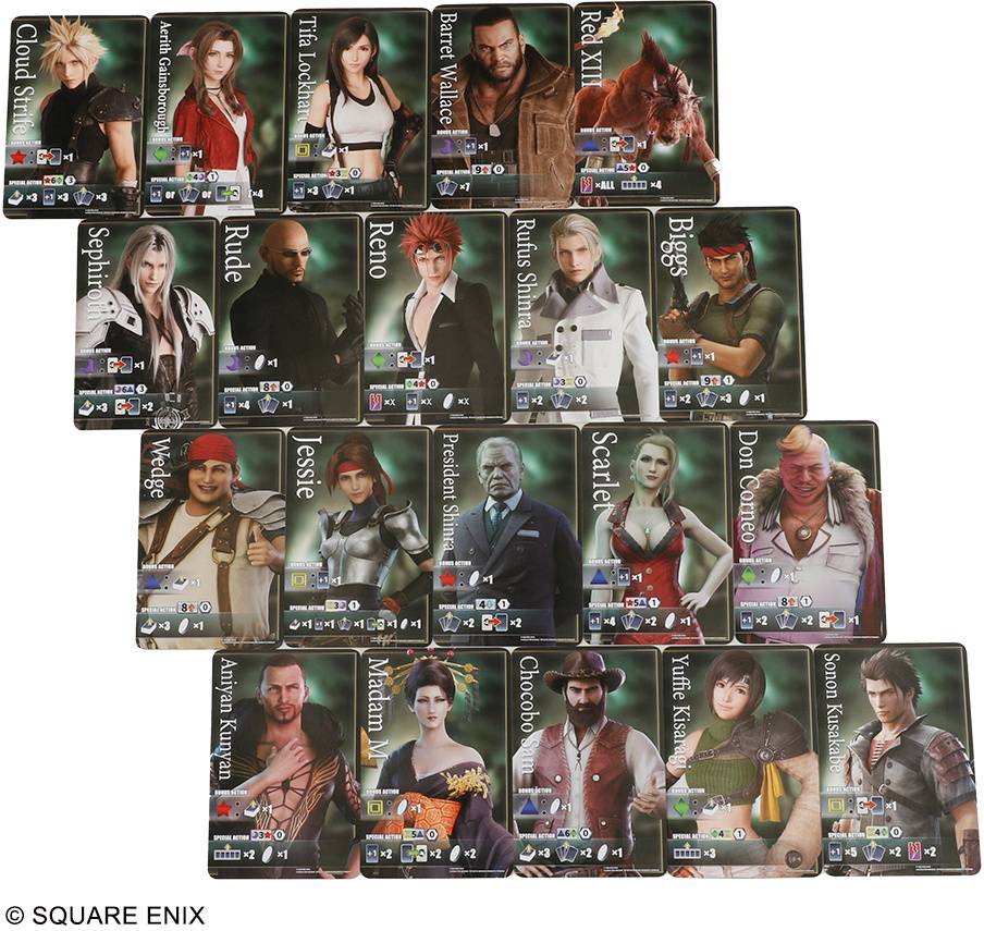 SPECIAL ORDER Square Enix - Final Fantasy VII Remake Board Game - Materia Hunter [JP]