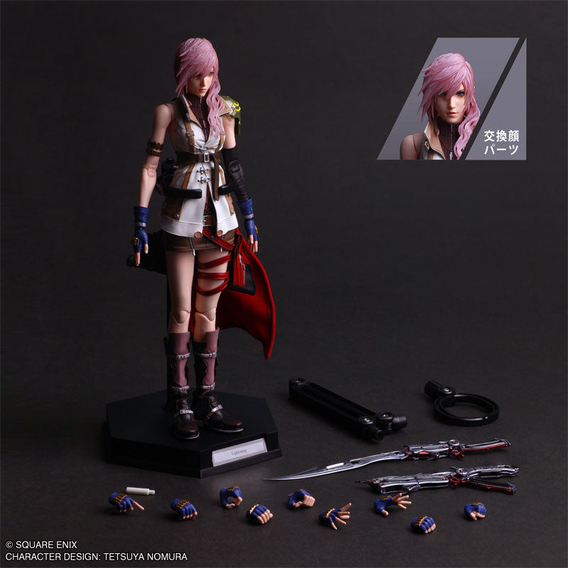 PRE-ORDER Square Enix - PLAY ARTS SHIN - Final Fantasy XIII - Lightning