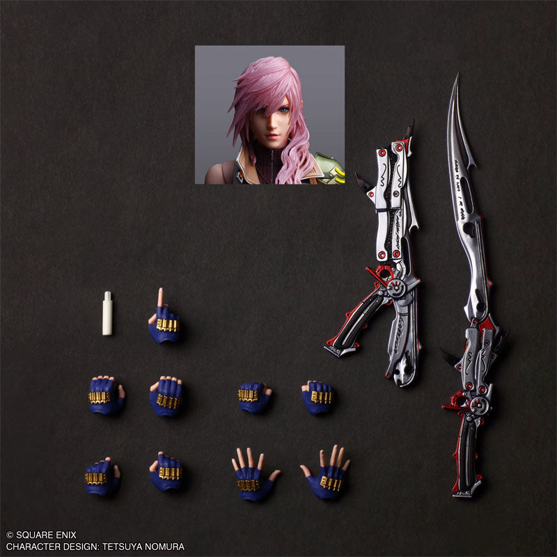 PRE-ORDER Square Enix - PLAY ARTS SHIN - Final Fantasy XIII - Lightning