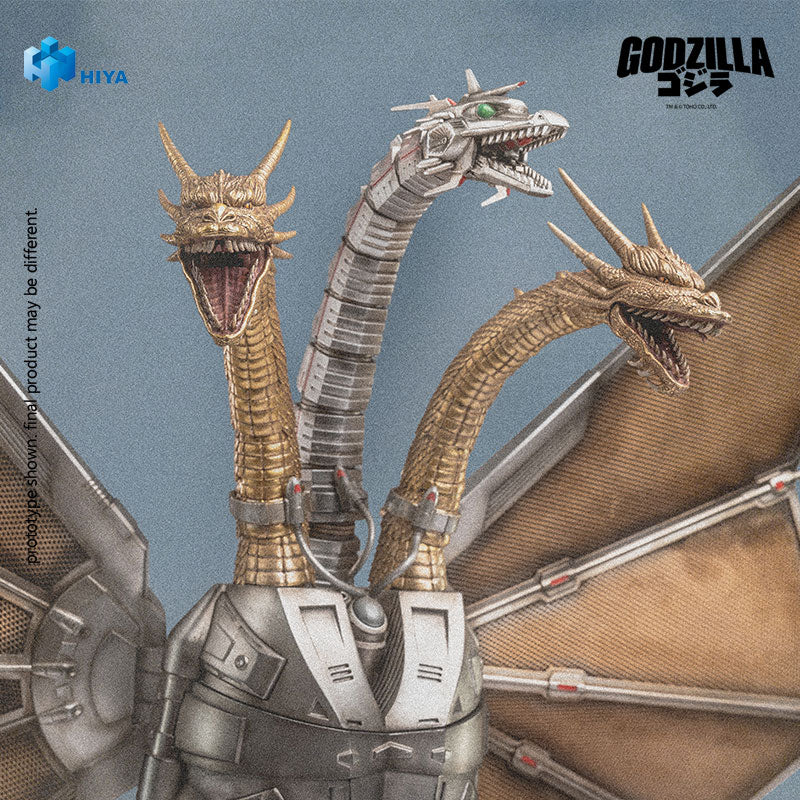 PRE-ORDER Hiya Toys - Exquisite Basic Series - Godzilla vs King Ghidorah - Mecha King Ghidorah