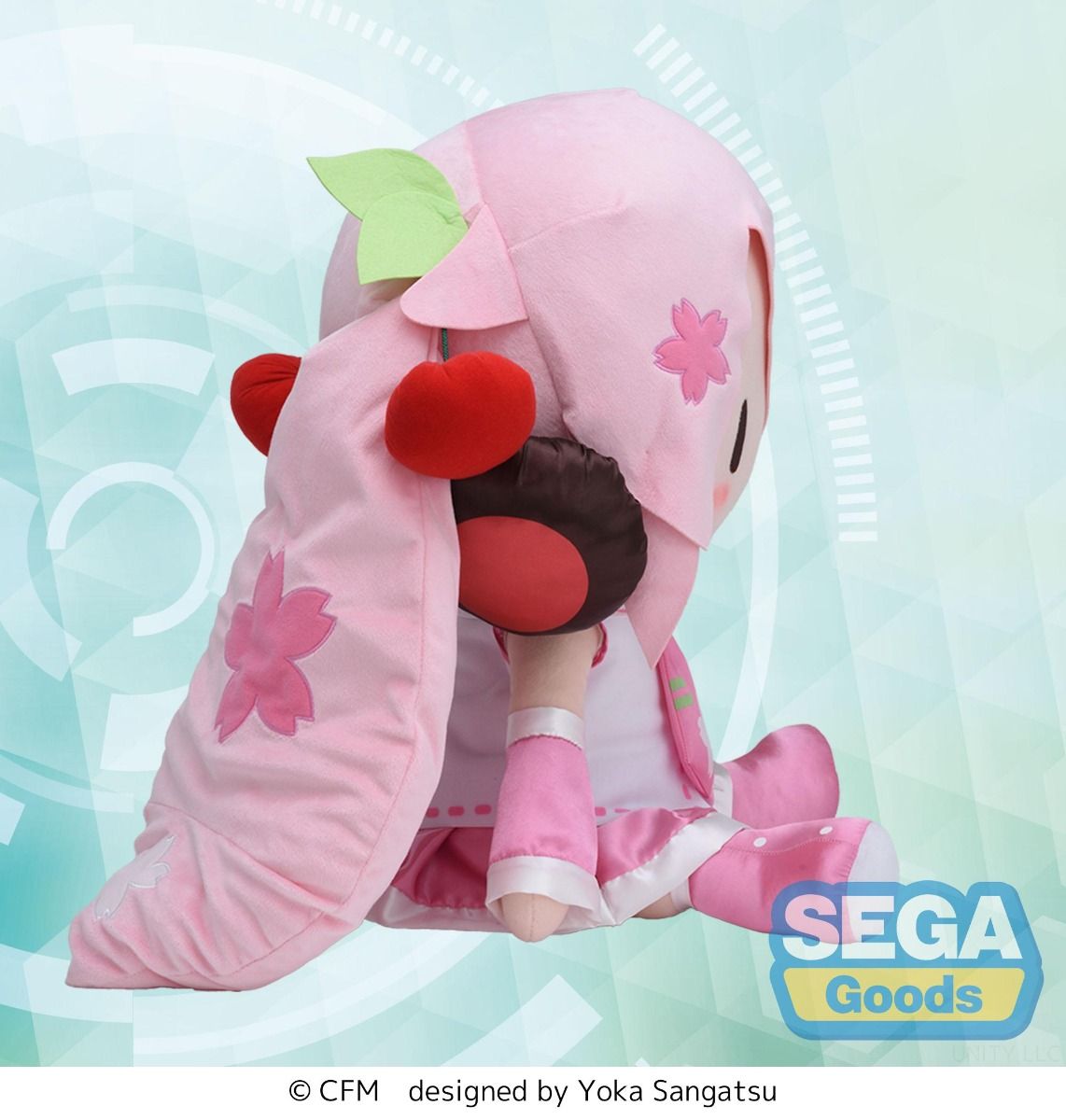 PRE-ORDER SEGA - Character Vocal Series 01: Hatsune Miku - fuwa petit Sakura Miku Dodeka Jumbo Plush