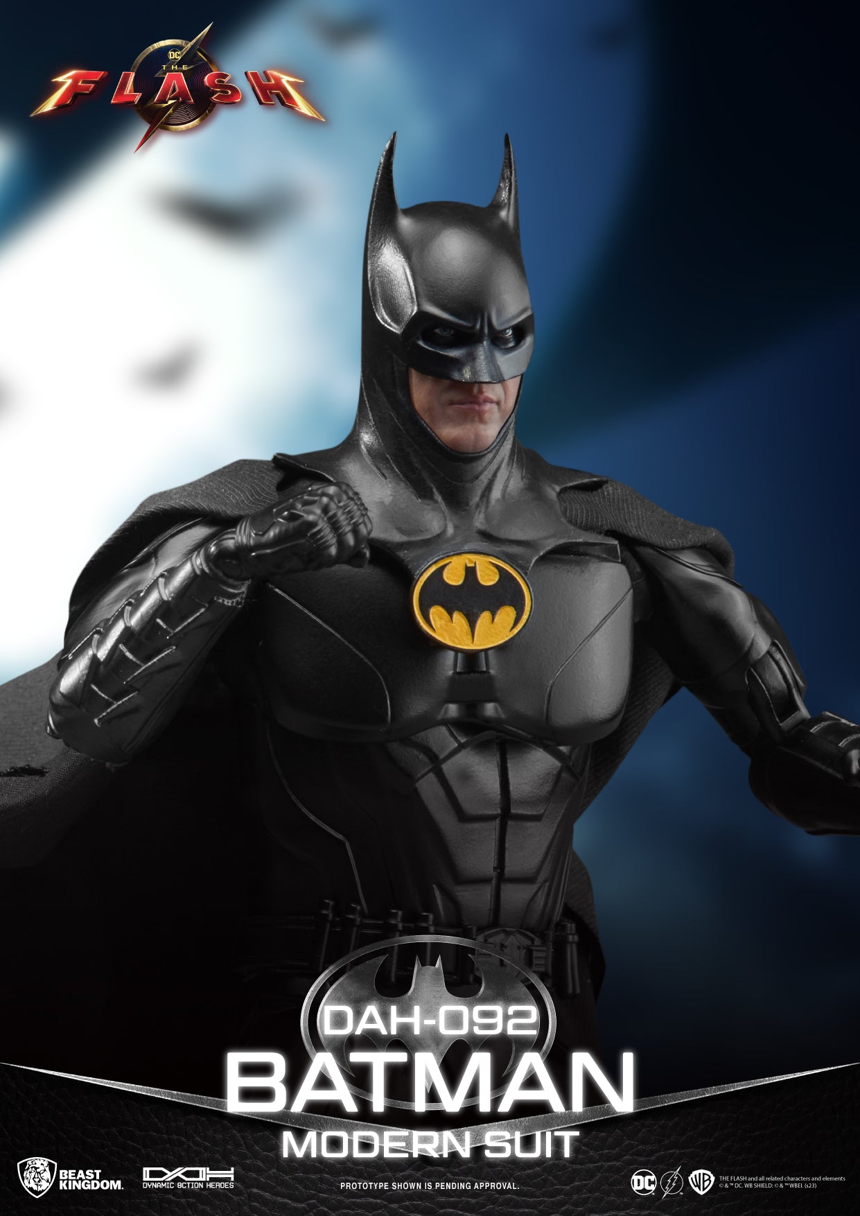 PRE-ORDER Beast Kingdom - Dynamic 8action Heroes - The Flash Movie - Batman: Modern Suit Ver.