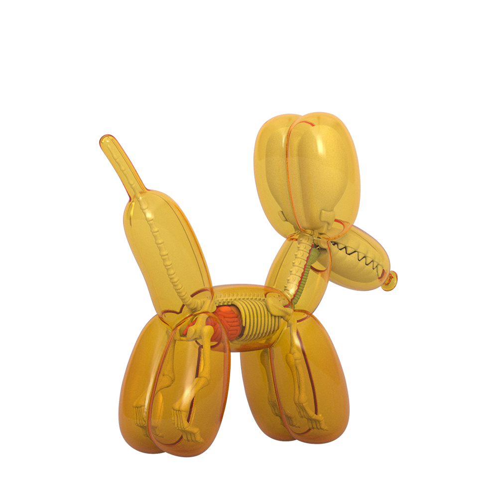 PRE-ORDER Mighty Jaxx - Funny Anatomy Balloon Dog (Honey Edition)