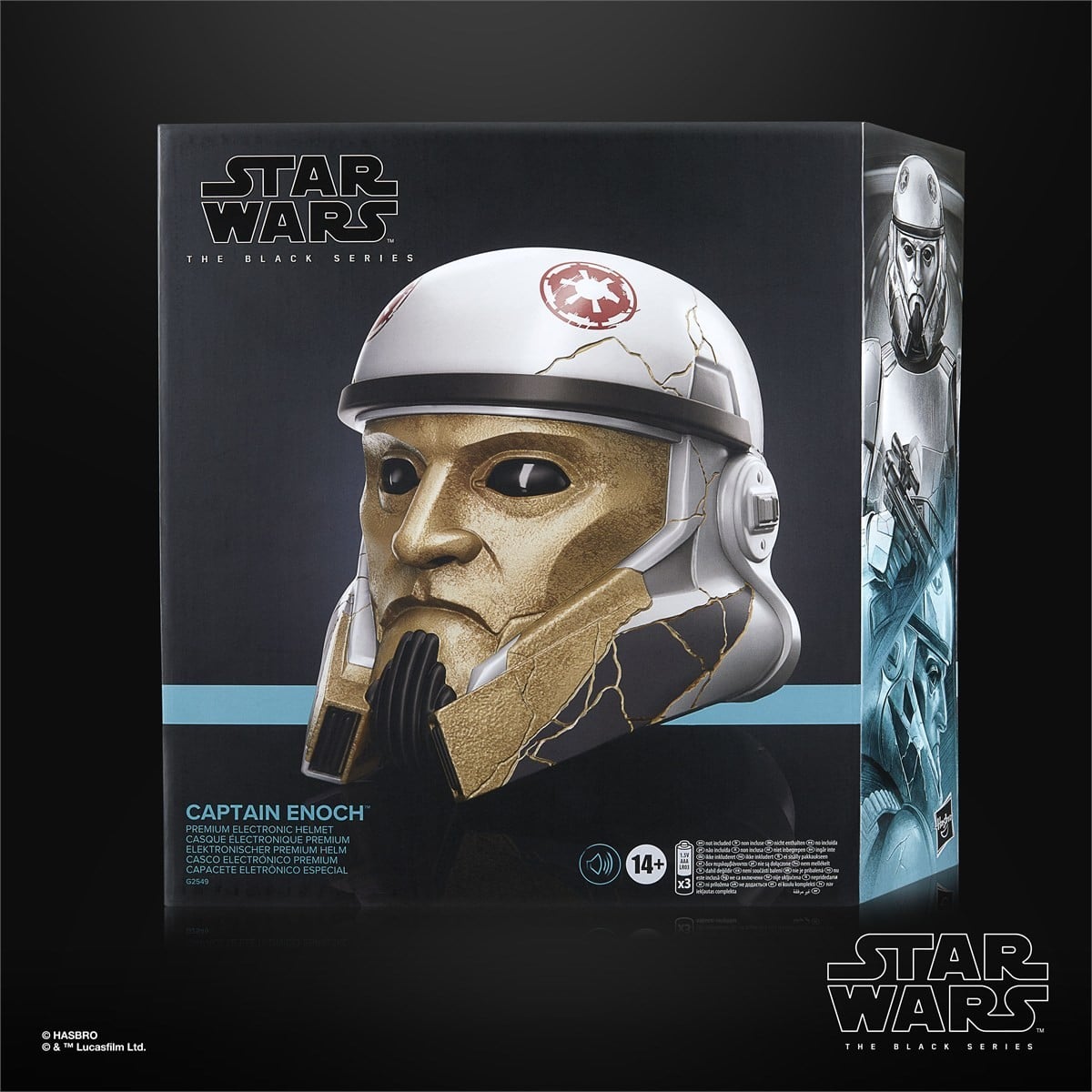 SPECIAL ORDER Hasbro - Star Wars: The Black Series - Star Wars: Ahsoka - Captain Enoch Electronic Helmet [JP]