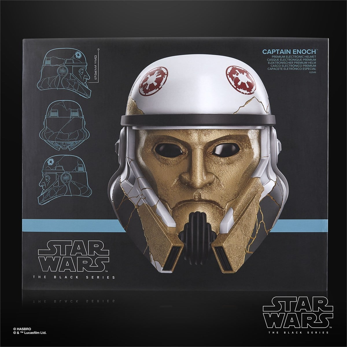 SPECIAL ORDER Hasbro - Star Wars: The Black Series - Star Wars: Ahsoka - Captain Enoch Electronic Helmet [JP]