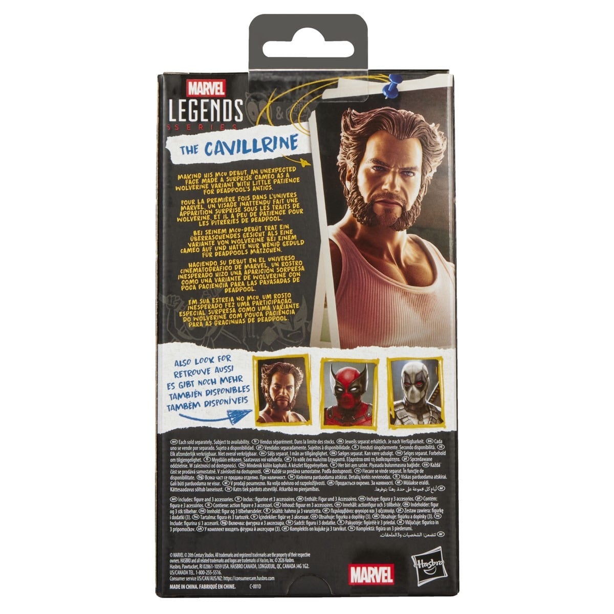 SPECIAL ORDER Hasbro - Marvel Legend Series - Deadpool & Wolverine - Cavillrine [JP]
