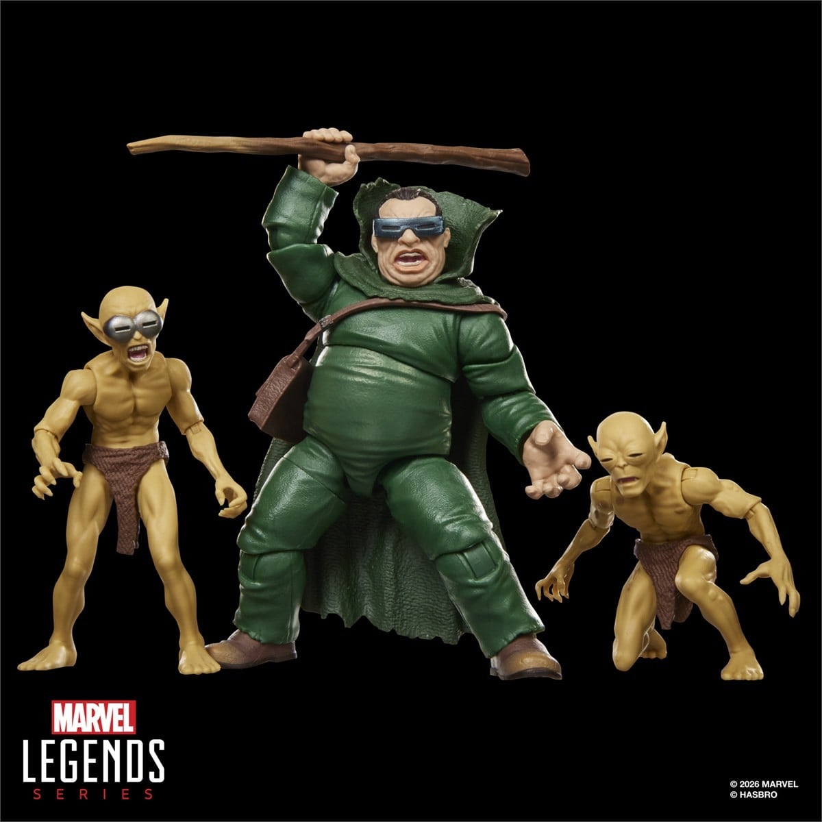 SPECIAL ORDER Hasbro - Marvel Legends Series - Fantastic Four - The Mole Man and Moloids [JP]