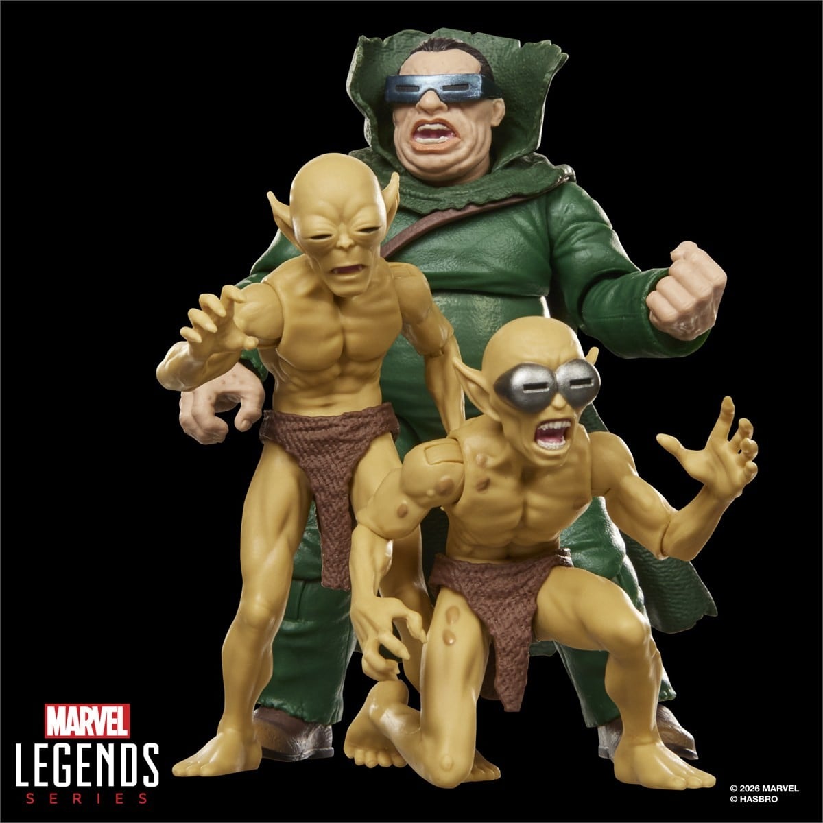 SPECIAL ORDER Hasbro - Marvel Legends Series - Fantastic Four - The Mole Man and Moloids [JP]