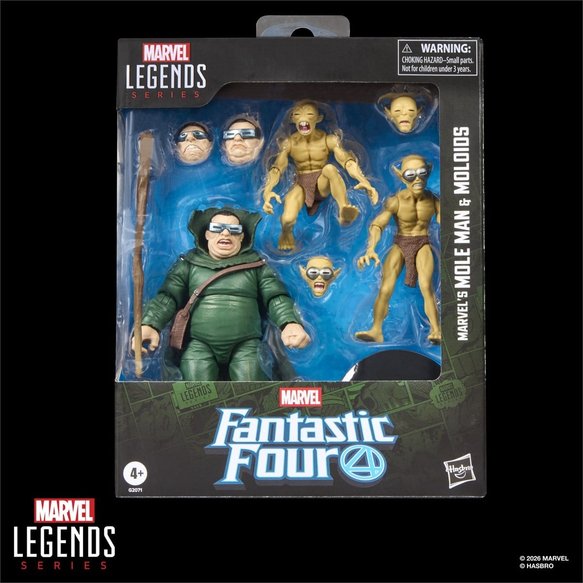 SPECIAL ORDER Hasbro - Marvel Legends Series - Fantastic Four - The Mole Man and Moloids [JP]