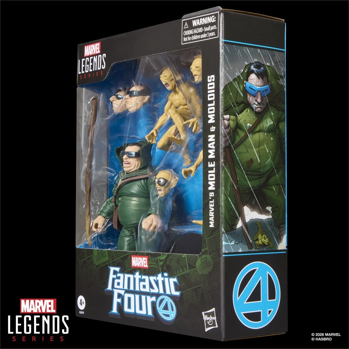 SPECIAL ORDER Hasbro - Marvel Legends Series - Fantastic Four - The Mole Man and Moloids [JP]