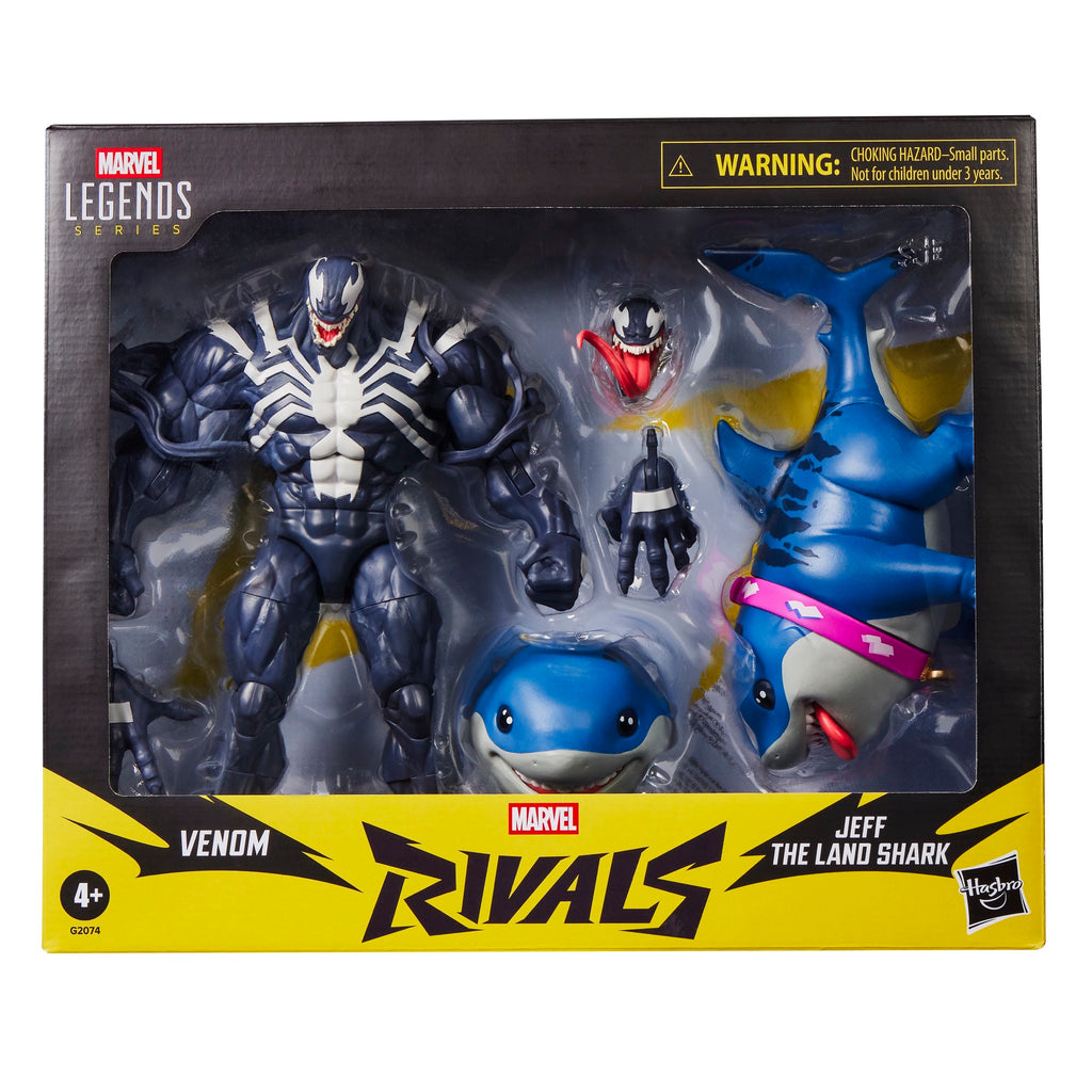 PRE-ORDER Hasbro - Marvel Legends Series - Marvel Rivals - Venom and Jeff The Land Shark