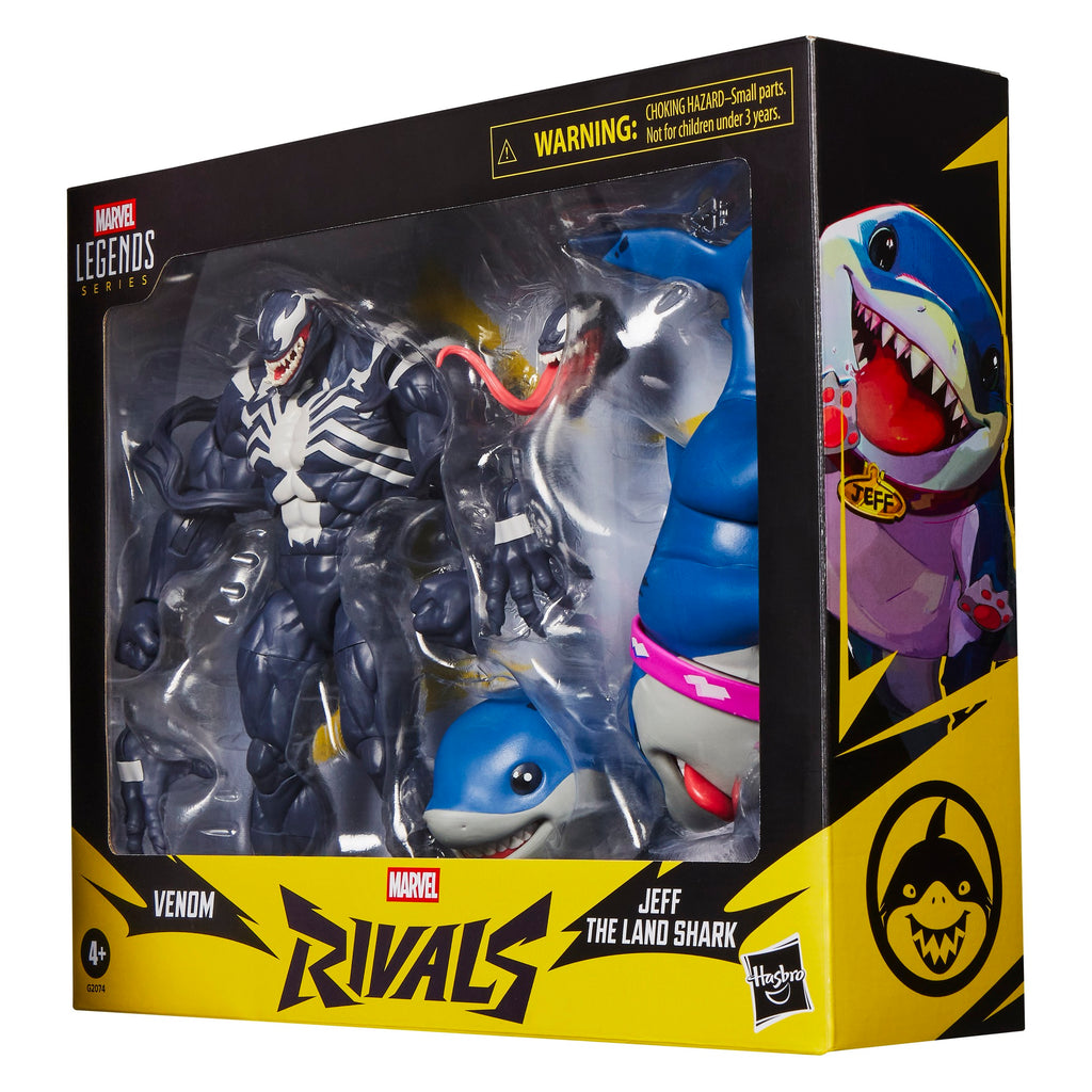 PRE-ORDER Hasbro - Marvel Legends Series - Marvel Rivals - Venom and Jeff The Land Shark