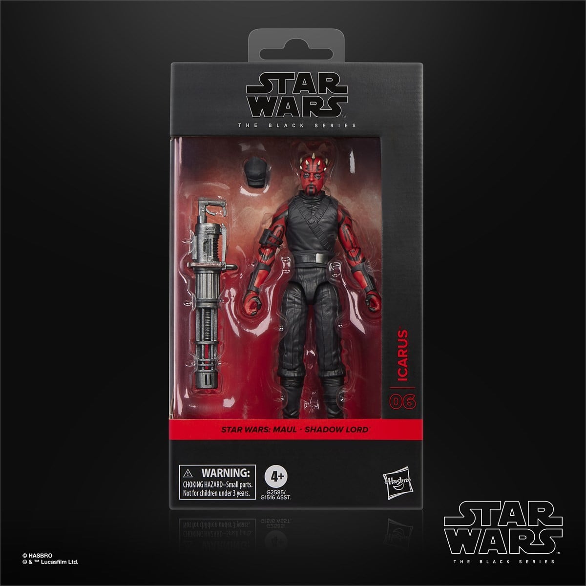 SPECIAL ORDER Hasbro - Star Wars: The Black Series - Star Wars: Maul Shadow Lord - Icarus [JP]