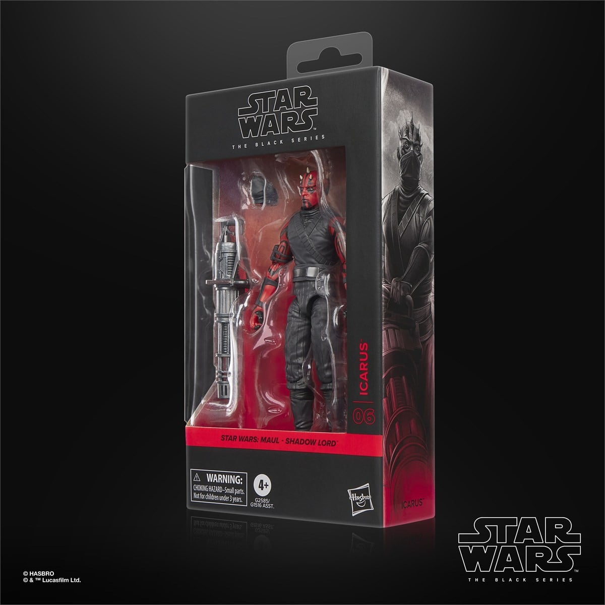 SPECIAL ORDER Hasbro - Star Wars: The Black Series - Star Wars: Maul Shadow Lord - Icarus [JP]