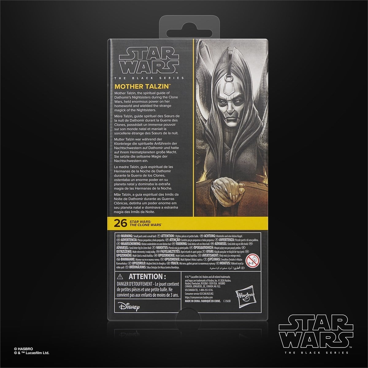 SPECIAL ORDER Hasbro - Star Wars: The Black Series - Star Wars: The Clone Wars - Mother Talzin [JP]