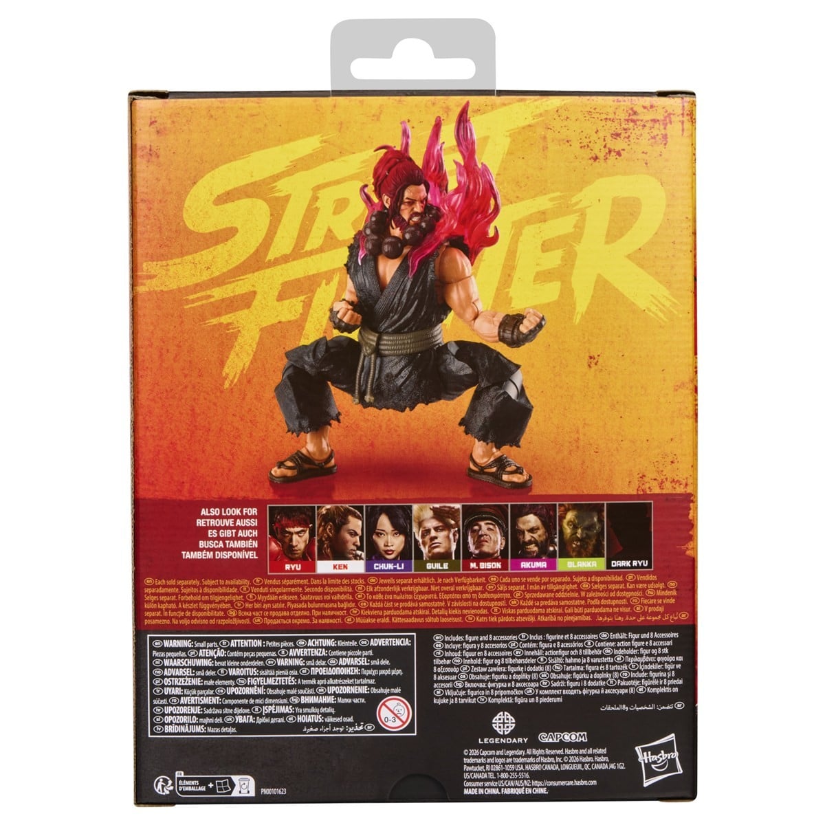 SPECIAL ORDER Hasbro - Street Fighter: The Movie - Akuma [JP]