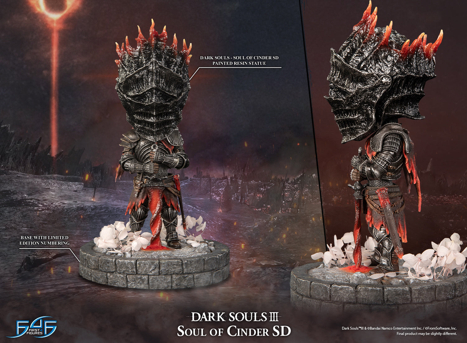 PRE-ORDER First 4 Figures - Dark Souls - Soul of Cinder SD