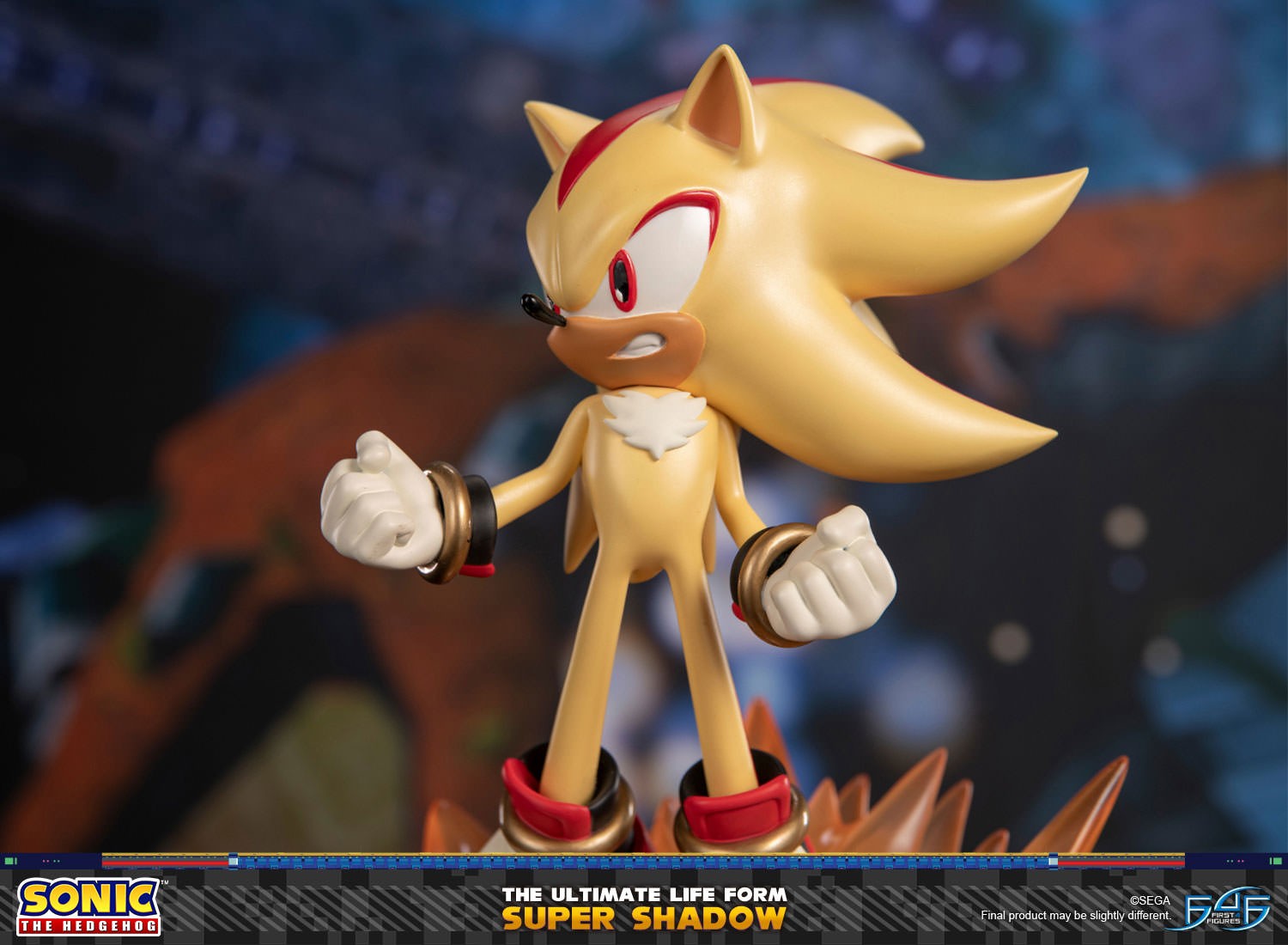 PRE-ORDER First4Figures - Sonic The Hedgehog - The Ultimate Life Form: Super Shadow Standard Edition
