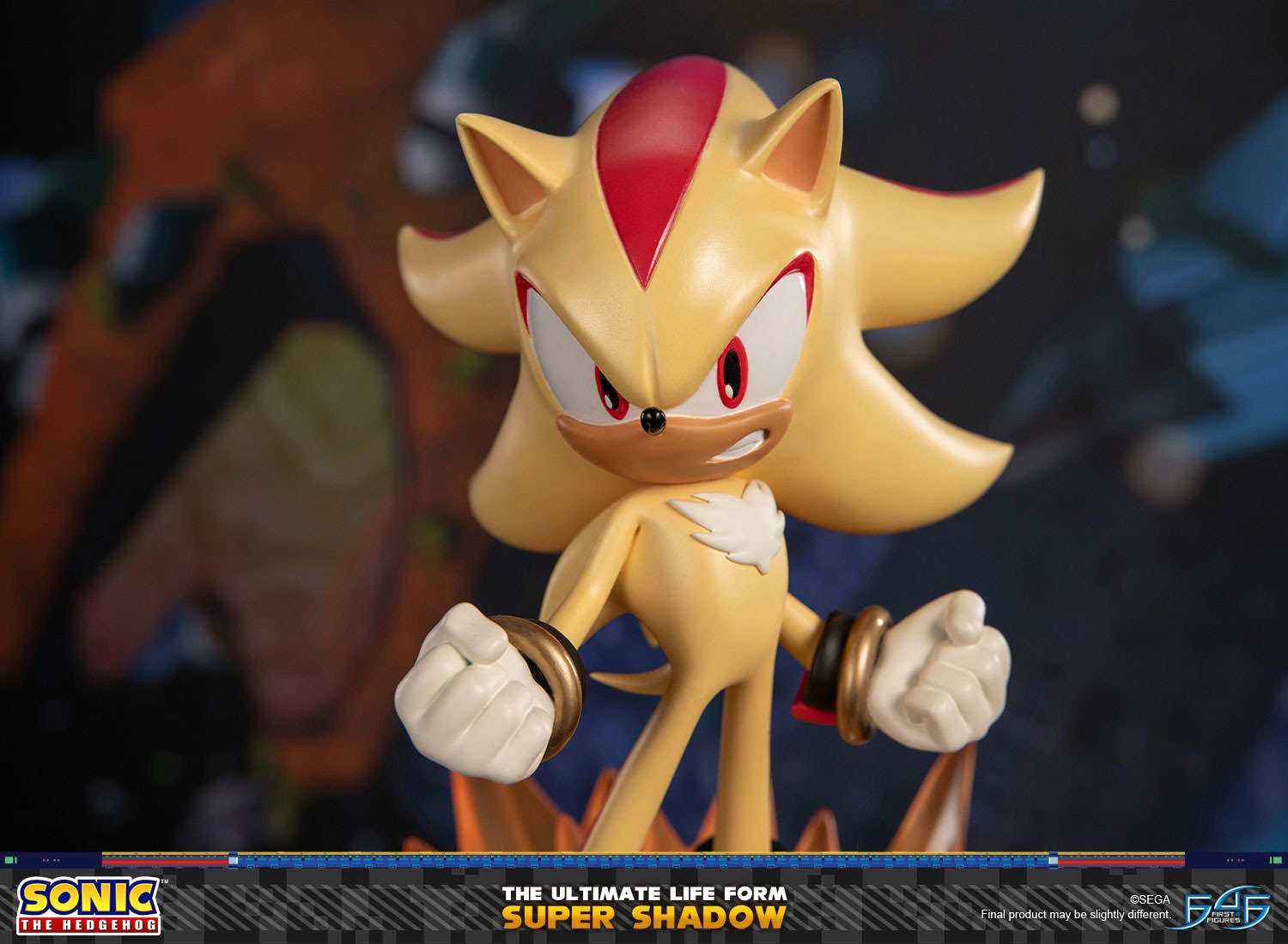 PRE-ORDER First4Figures - Sonic The Hedgehog - The Ultimate Life Form: Super Shadow Standard Edition