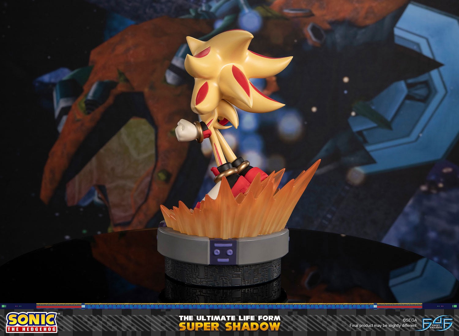 PRE-ORDER First4Figures - Sonic The Hedgehog - The Ultimate Life Form: Super Shadow Standard Edition