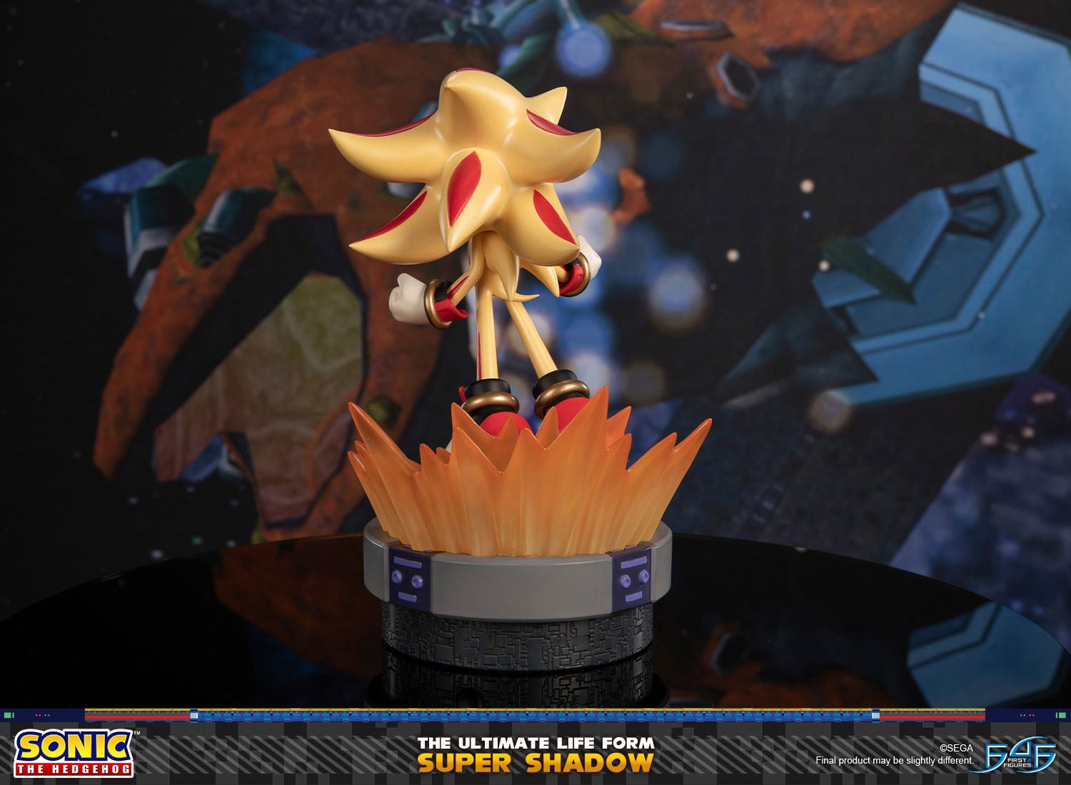 PRE-ORDER First4Figures - Sonic The Hedgehog - The Ultimate Life Form: Super Shadow Standard Edition