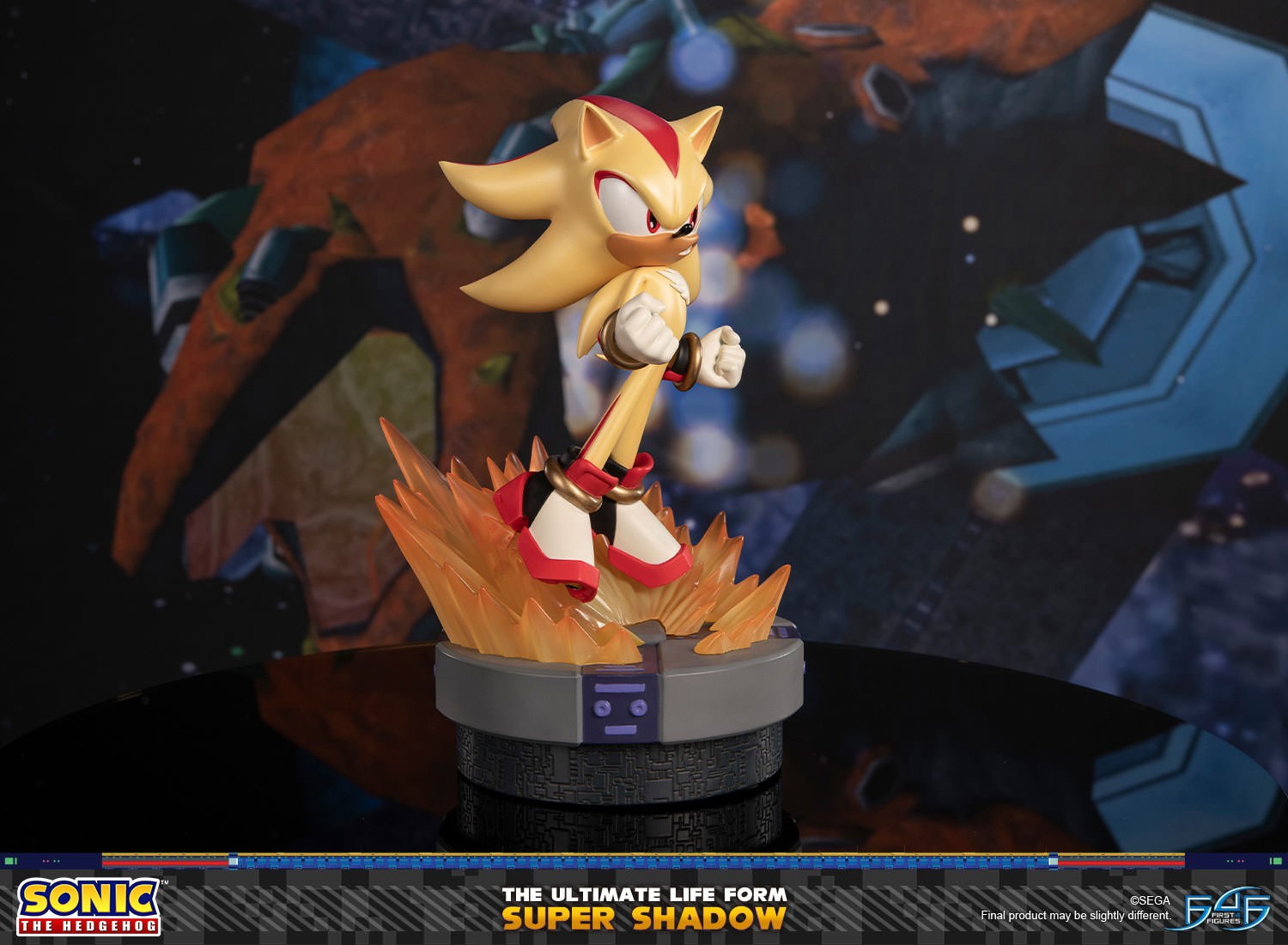 PRE-ORDER First4Figures - Sonic The Hedgehog - The Ultimate Life Form: Super Shadow Standard Edition
