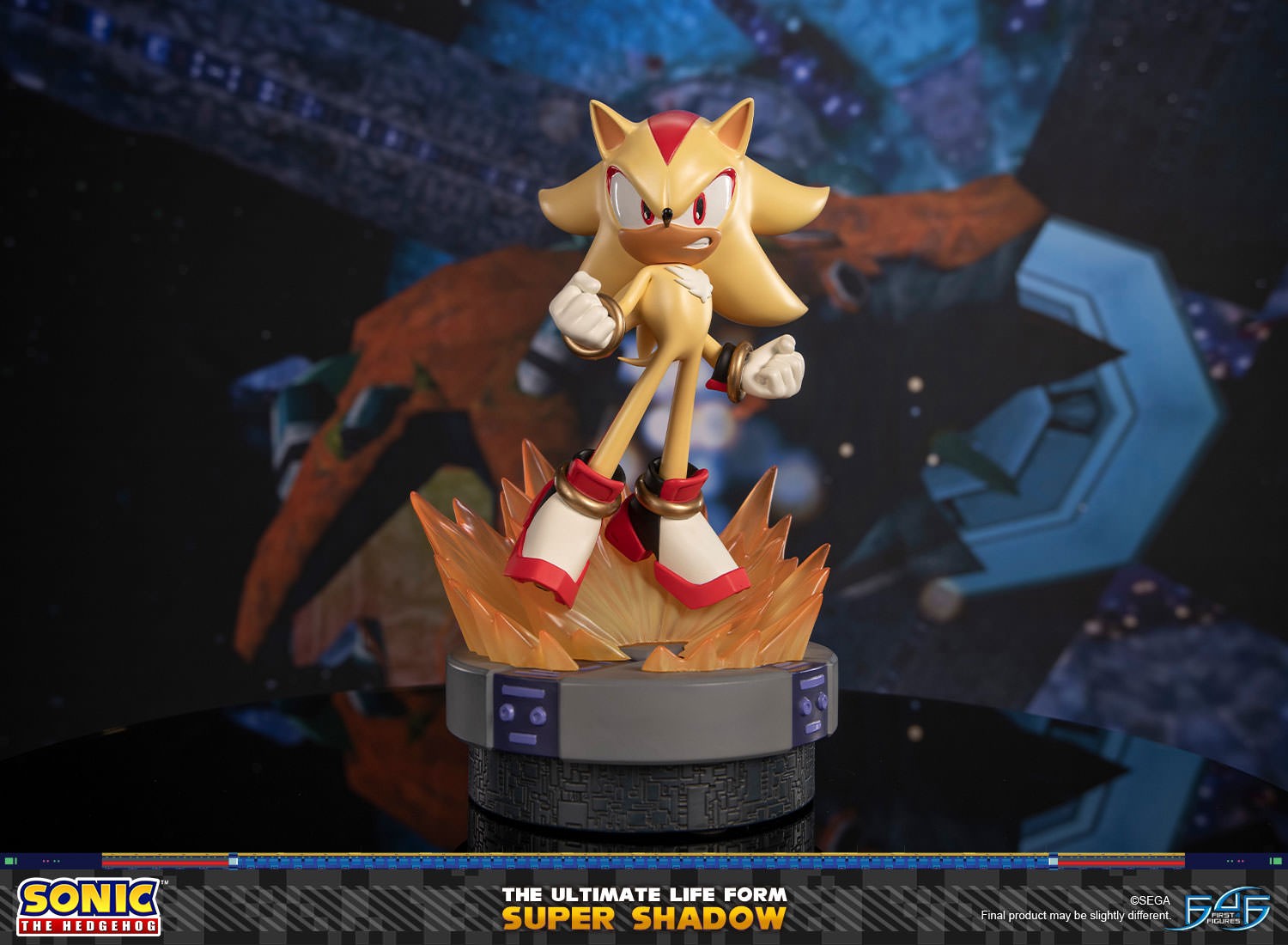 PRE-ORDER First4Figures - Sonic The Hedgehog - The Ultimate Life Form: Super Shadow Standard Edition