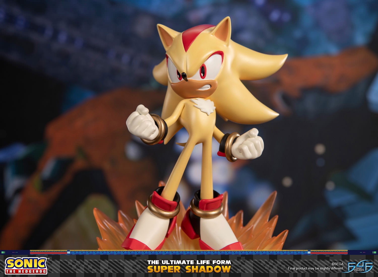 PRE-ORDER First4Figures - Sonic The Hedgehog - The Ultimate Life Form: Super Shadow Standard Edition