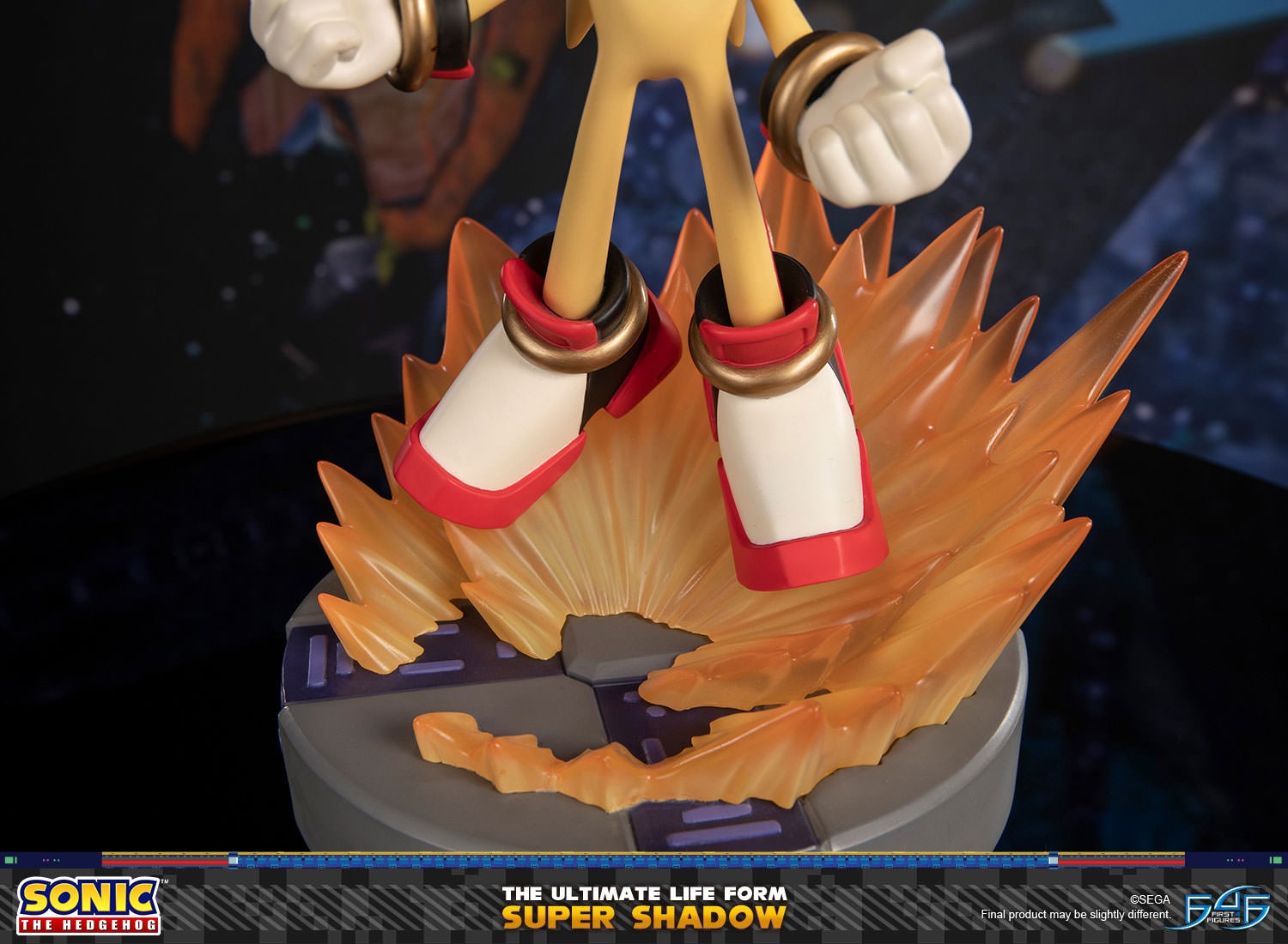 PRE-ORDER First4Figures - Sonic The Hedgehog - The Ultimate Life Form: Super Shadow Standard Edition