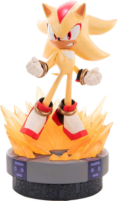 PRE-ORDER First4Figures - Sonic The Hedgehog - The Ultimate Life Form: Super Shadow Standard Edition
