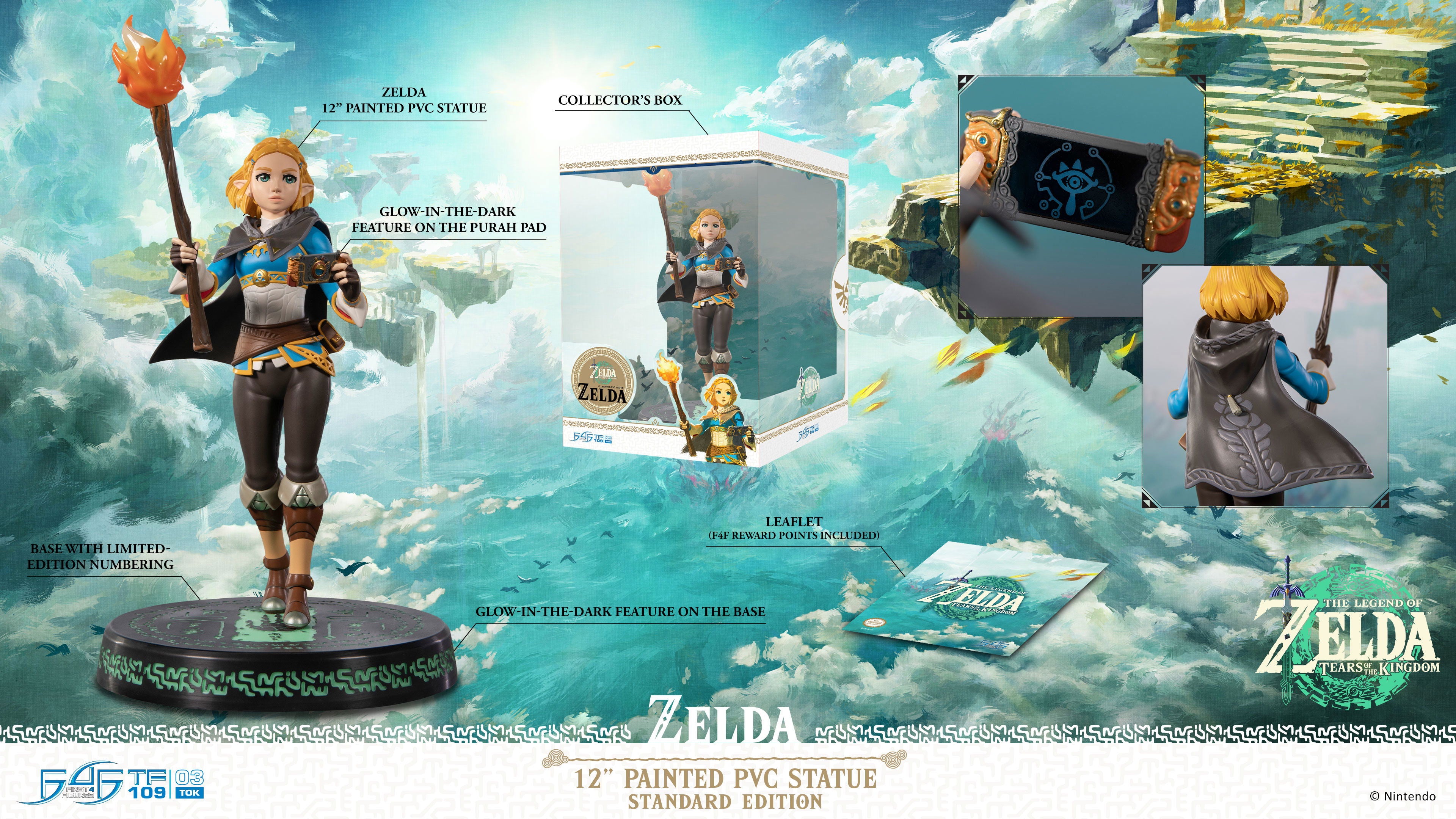 PRE-ORDER First 4 Figures - The Legend of Zelda: Tears of the Kingdom - Zelda