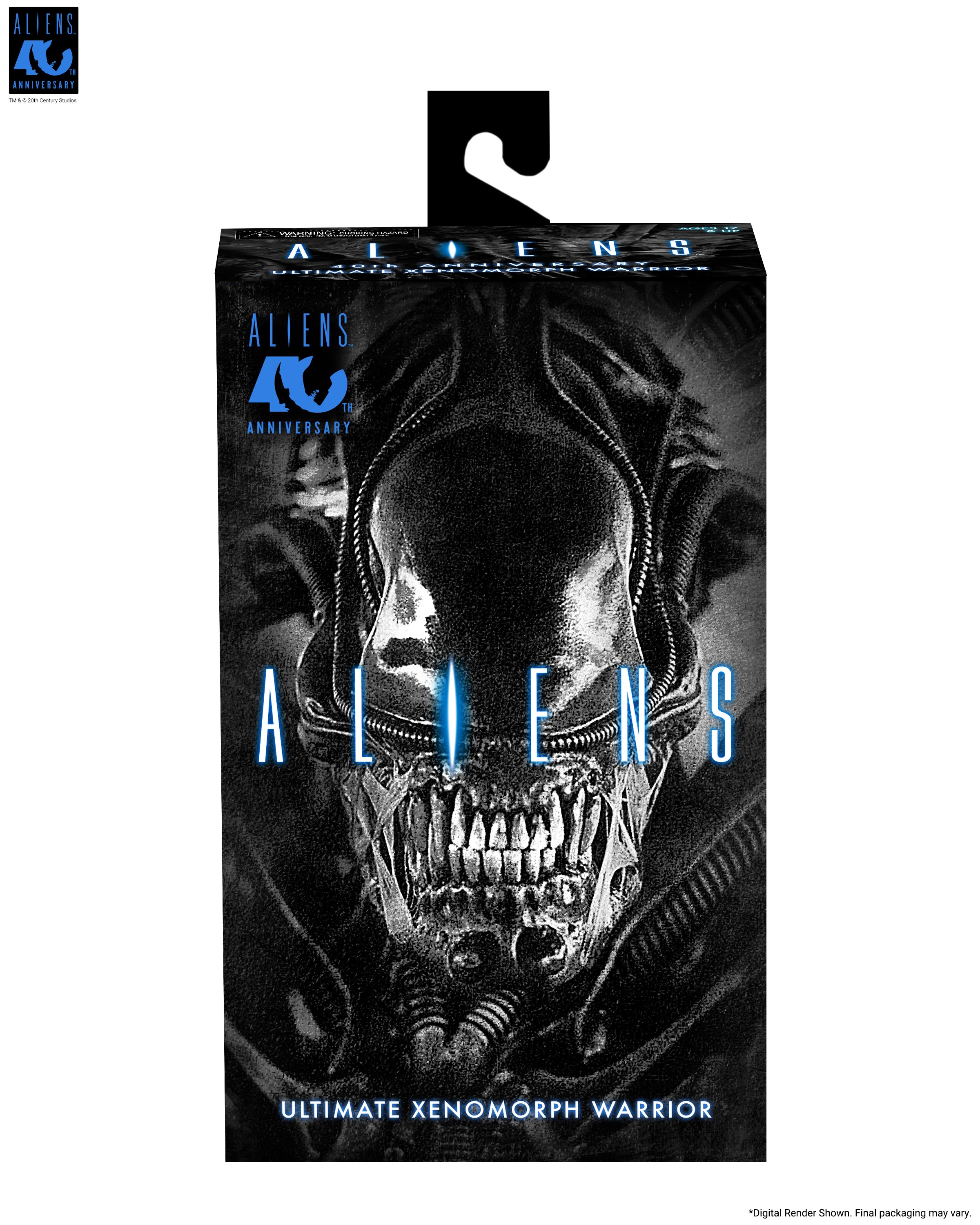 PRE-ORDER NECA - Aliens 40th Anniversary - Ultimate Warrior Xenomorph (Black)