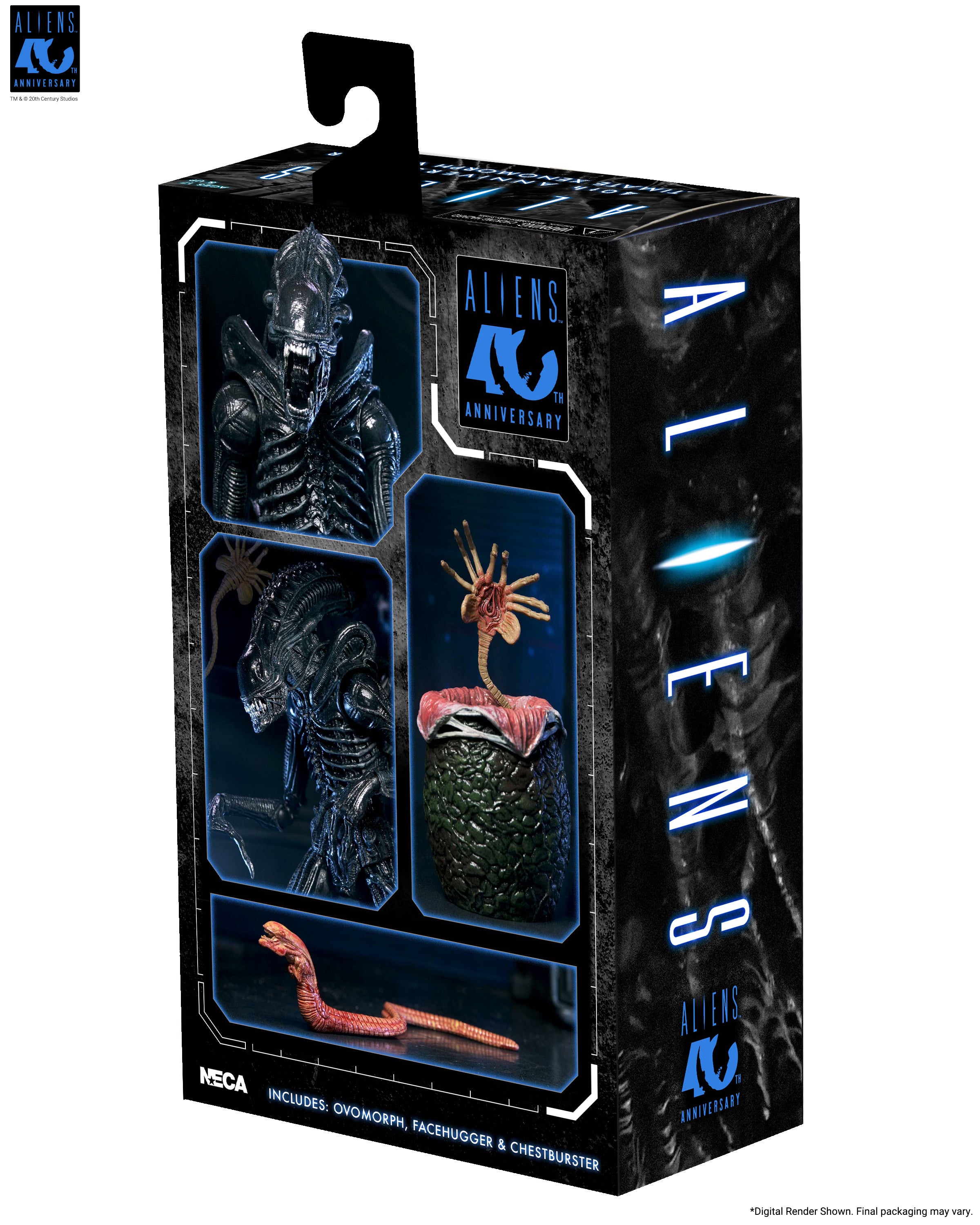PRE-ORDER NECA - Aliens 40th Anniversary - Ultimate Warrior Xenomorph (Black)