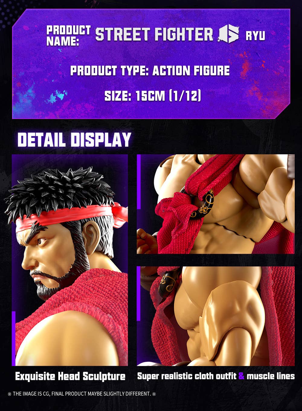 SPECIAL ORDER 52Toys - FigLite - Street Fighter 6 - Ryu [JP]