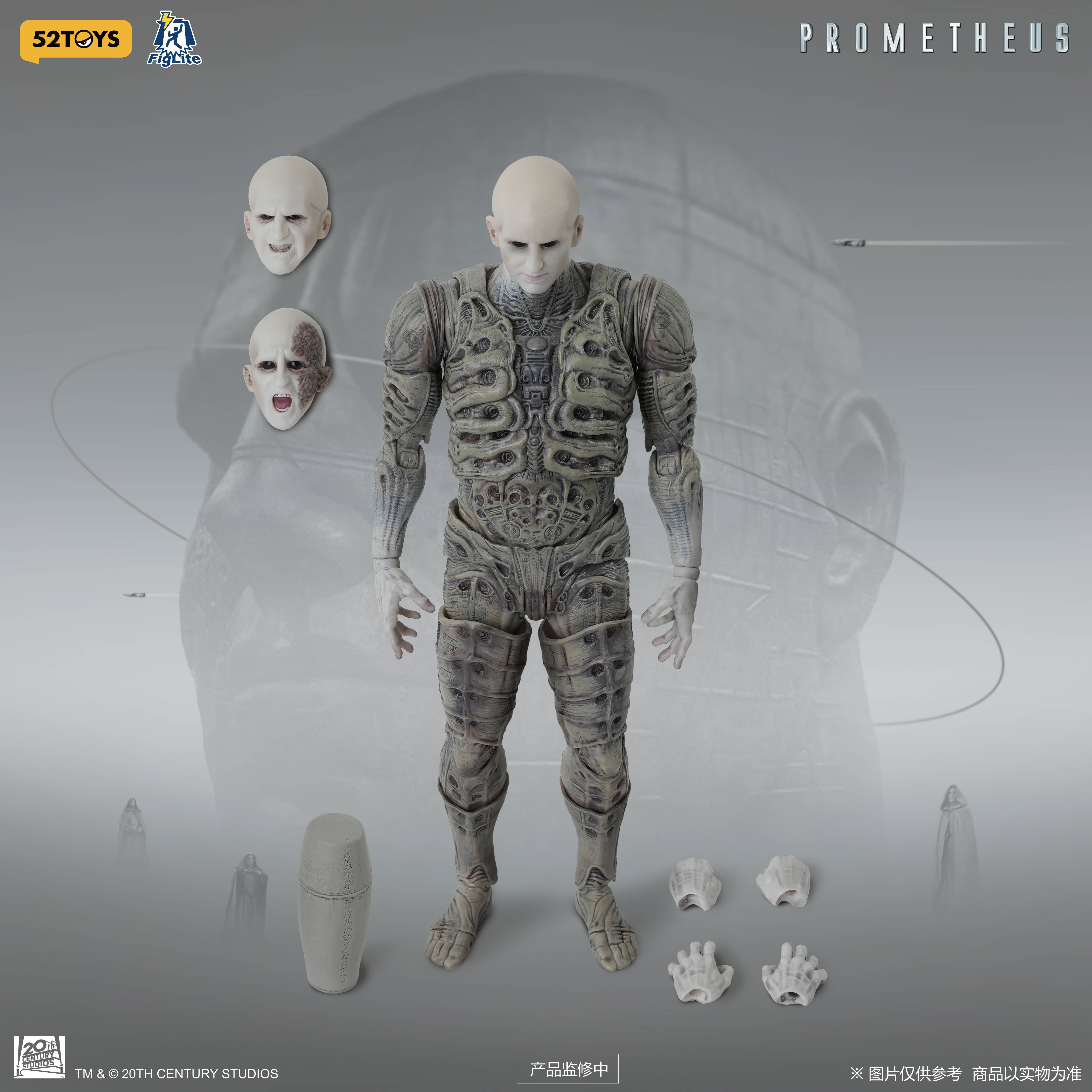 SPECIAL ORDER 52Toys - FIGLITE - Prometheus - The Engineer 1/12 [JP]