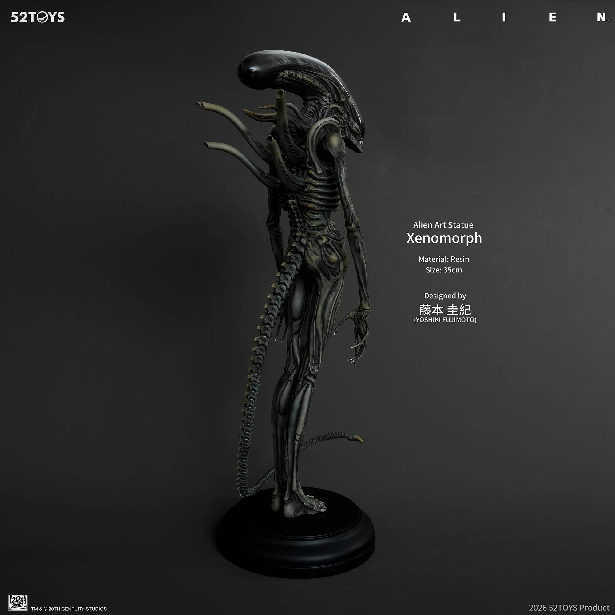 SPECIAL ORDER 52Toys - Alien Art Statue - Xenomorph: Yoshiki Fujimoto Ver. [JP]