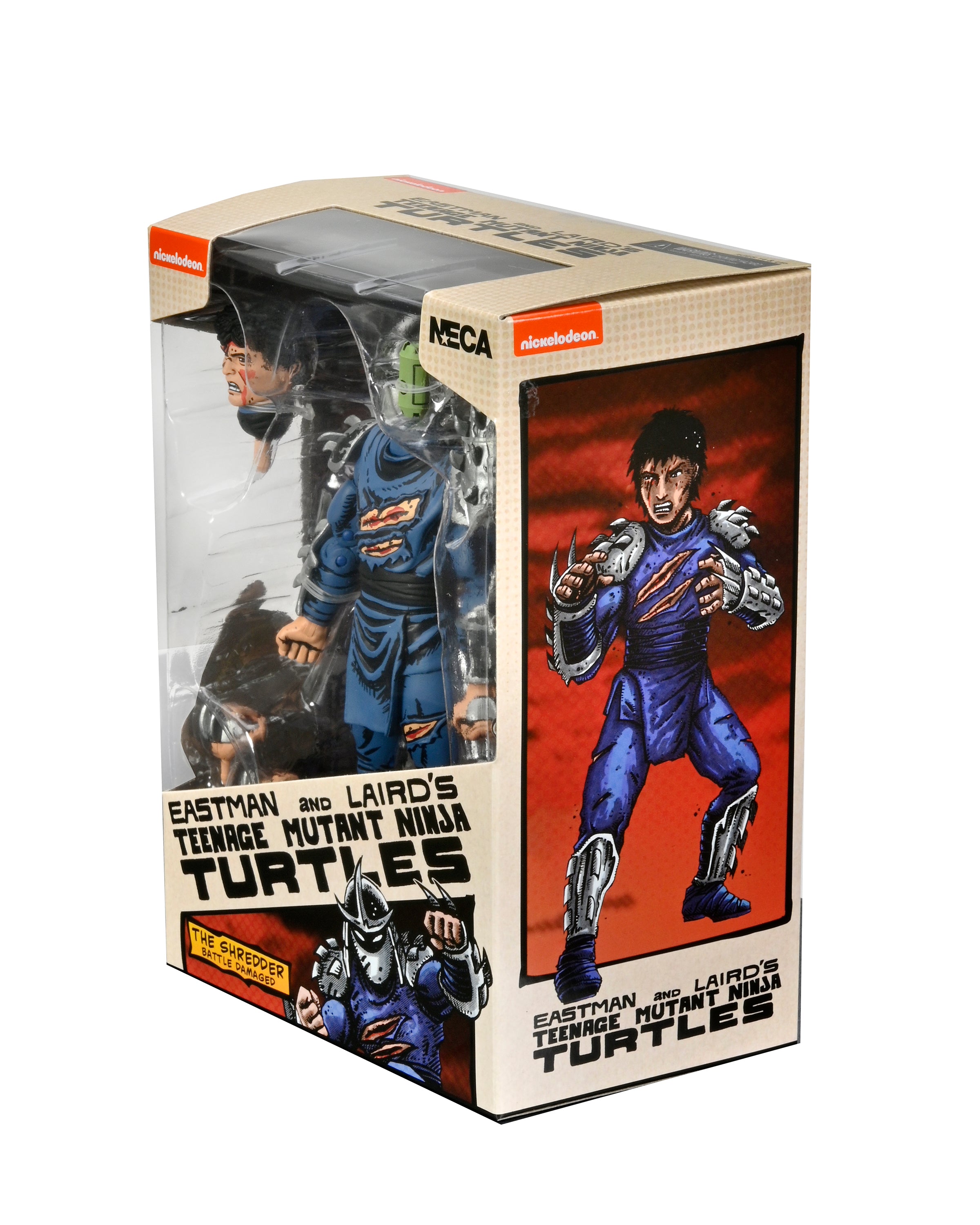 PRE-ORDER NECA - 7-inch Action Figure - TMNT Mirage Comics - Damaged Shredder