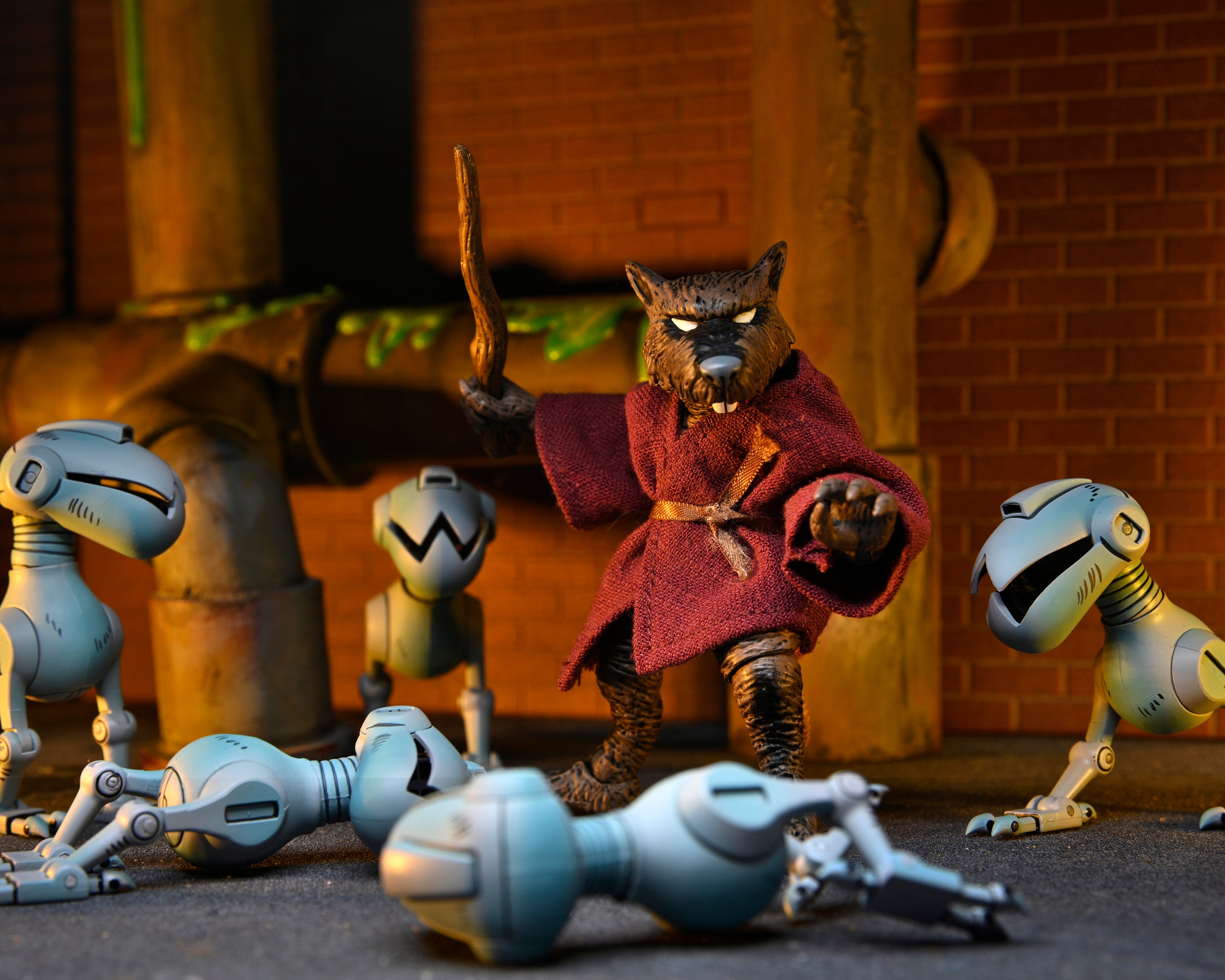 PRE-ORDER NECA - 7-inch Action Figure - TMNT Mirage Comics - Splinter