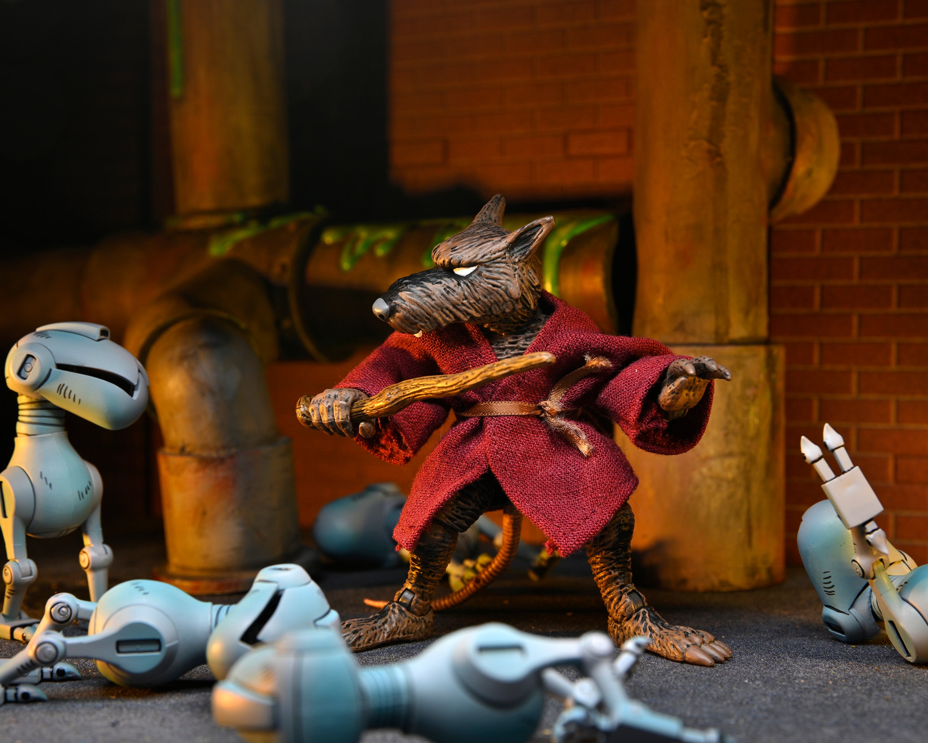 PRE-ORDER NECA - 7-inch Action Figure - TMNT Mirage Comics - Splinter