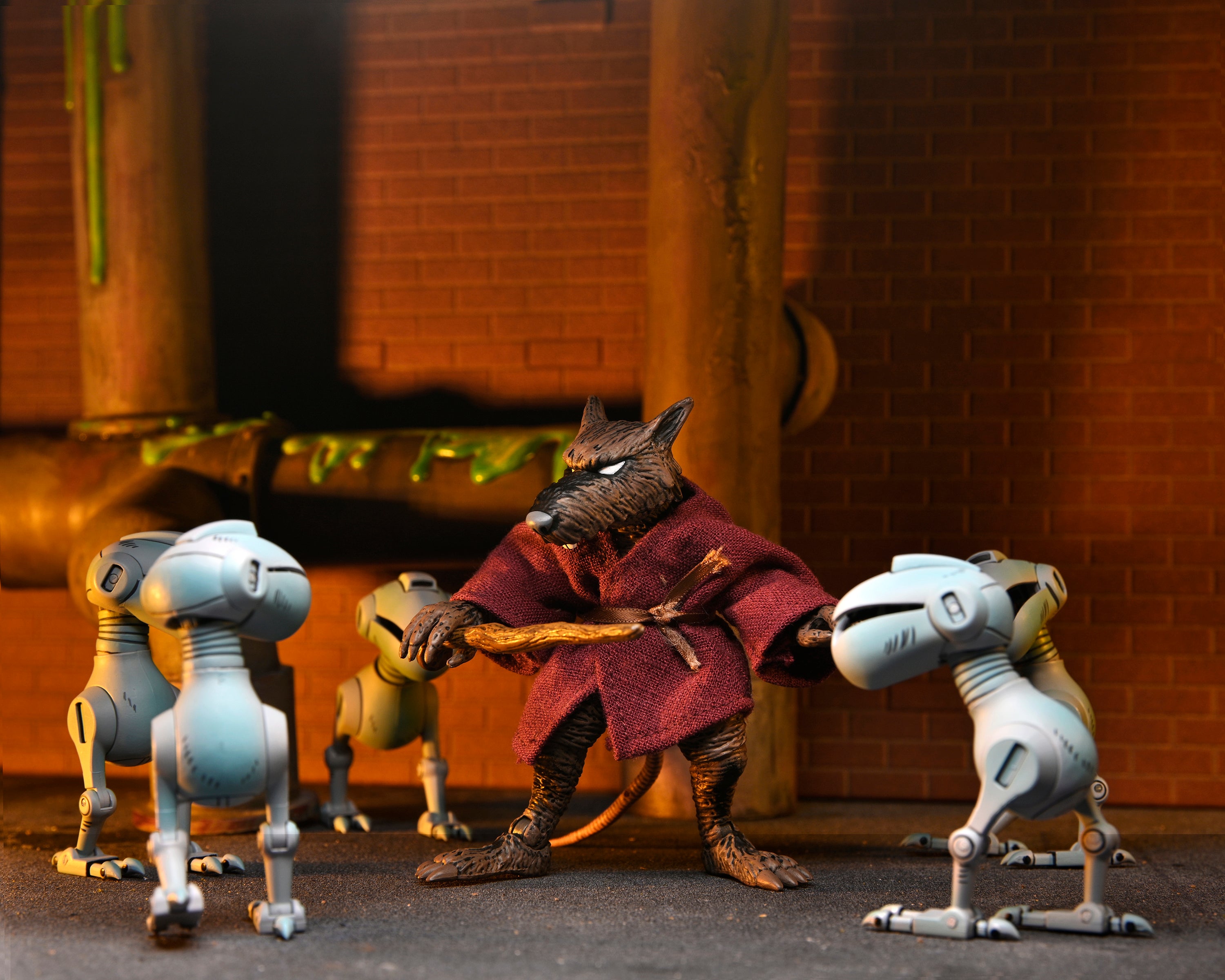 PRE-ORDER NECA - 7-inch Action Figure - TMNT Mirage Comics - Splinter