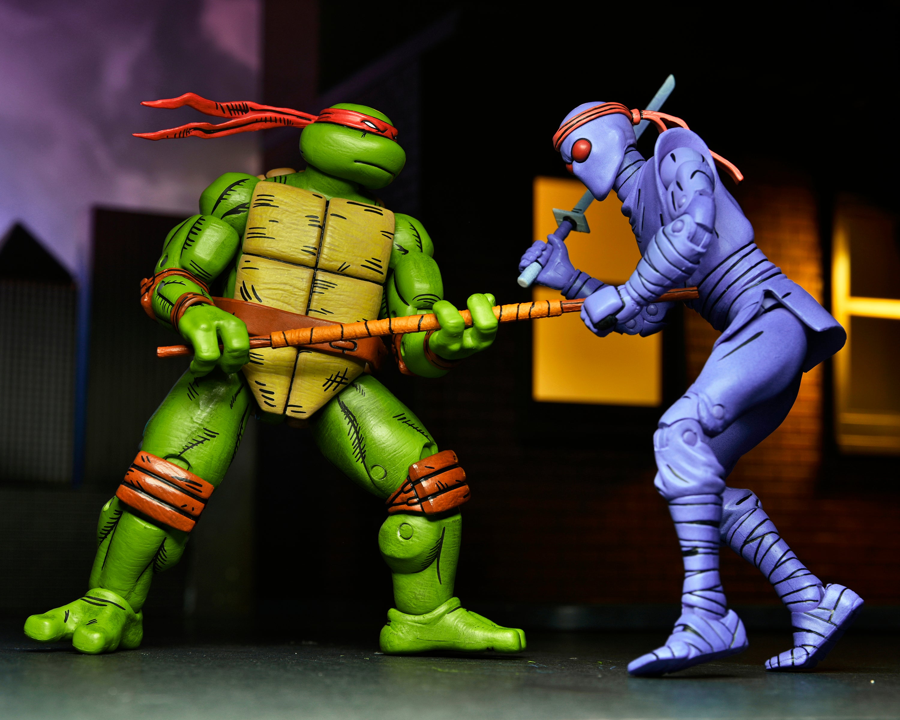 PRE-ORDER NECA - 7-inch Action Figure - TMNT Mirage Comics - Leonardo, Raphael, Michelangelo & Donatello 4-Pack