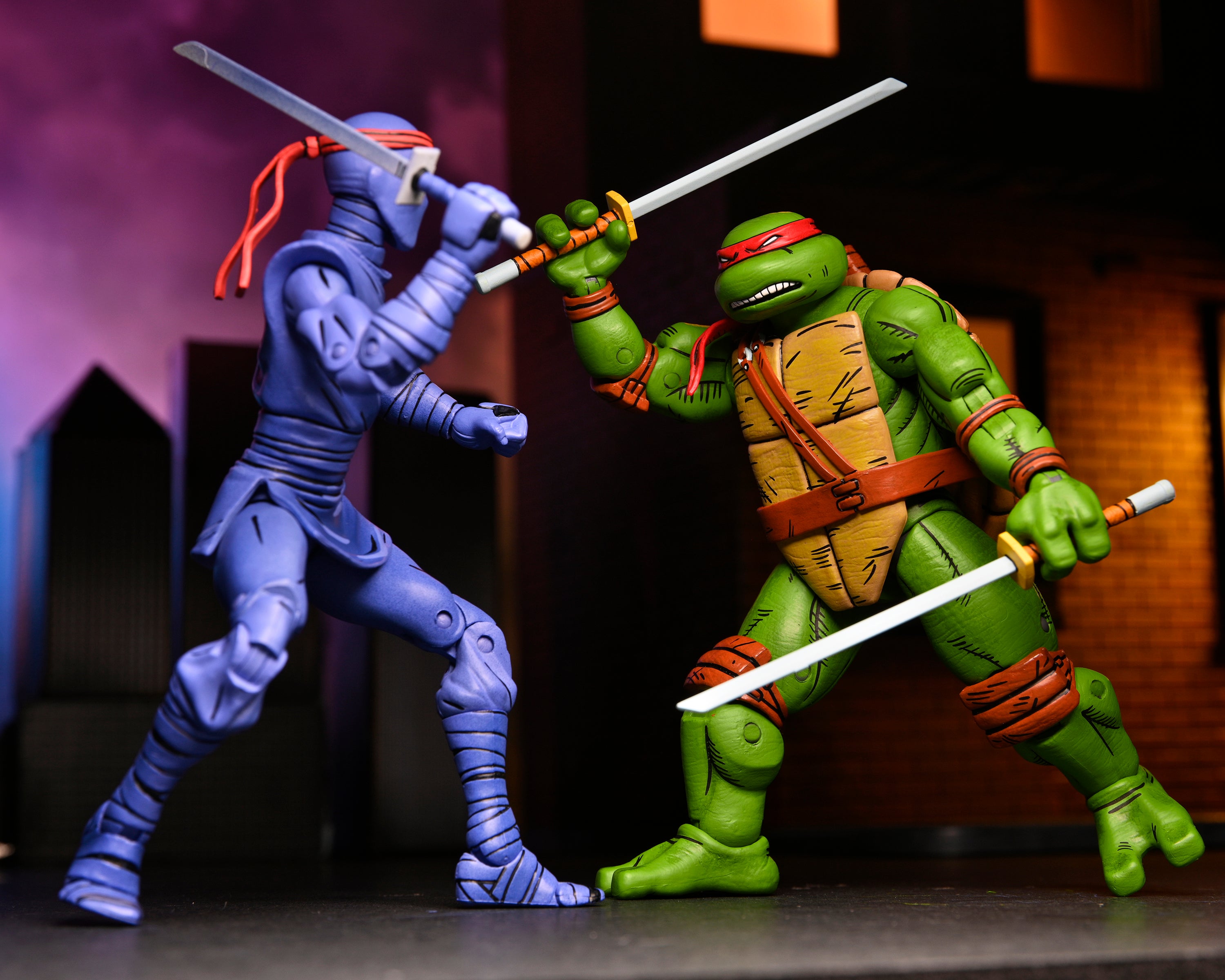 PRE-ORDER NECA - 7-inch Action Figure - TMNT Mirage Comics - Leonardo, Raphael, Michelangelo & Donatello 4-Pack
