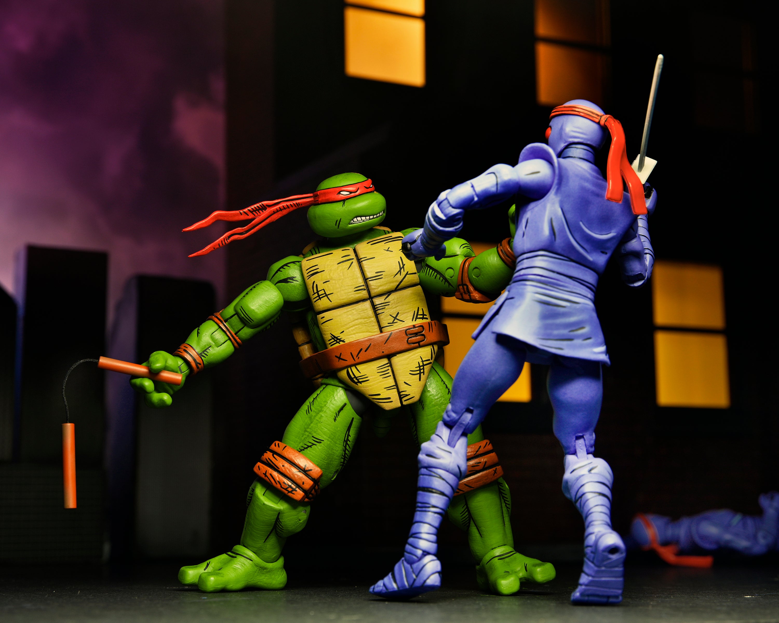 PRE-ORDER NECA - 7-inch Action Figure - TMNT Mirage Comics - Leonardo, Raphael, Michelangelo & Donatello 4-Pack