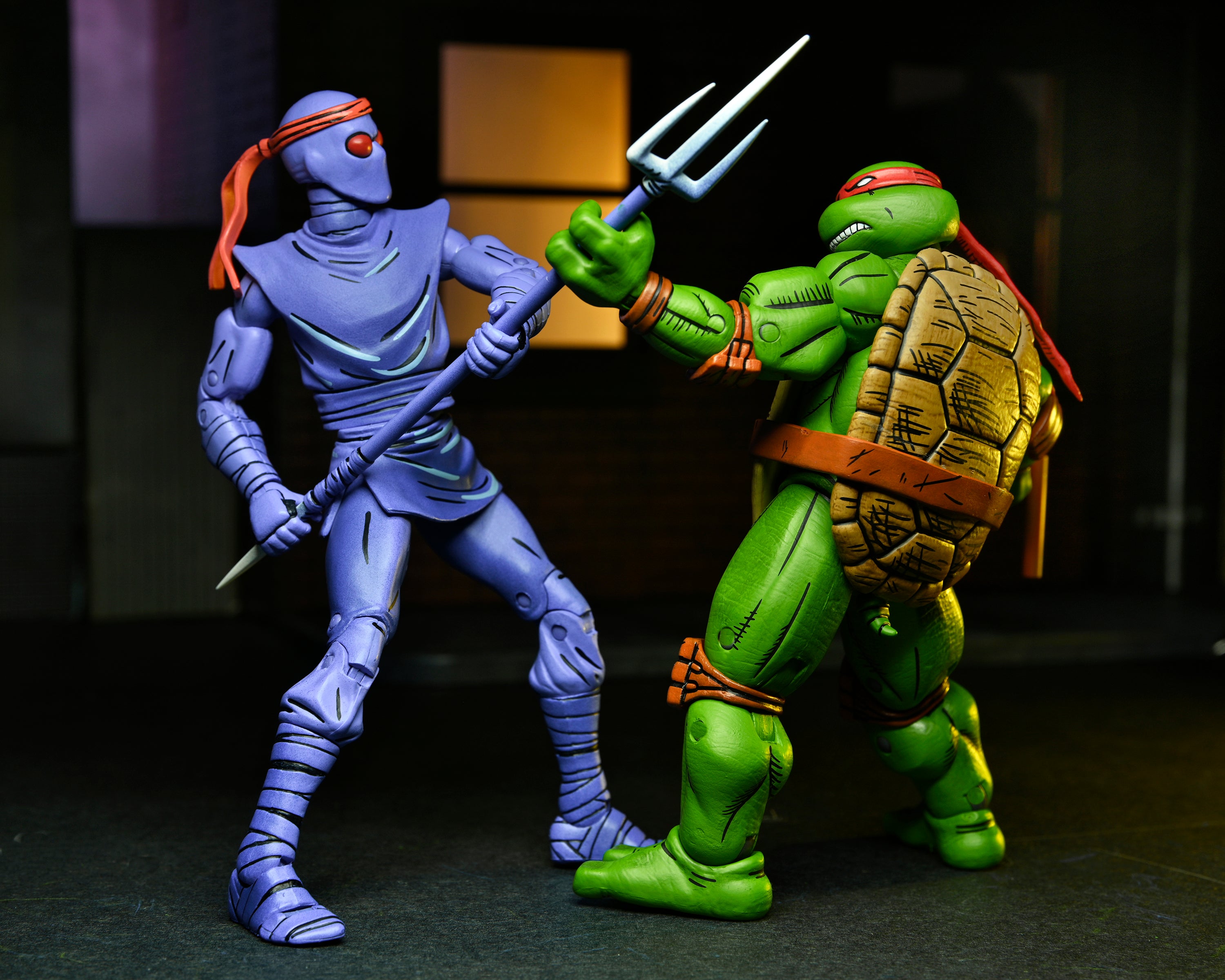 PRE-ORDER NECA - 7-inch Action Figure - TMNT Mirage Comics - Leonardo, Raphael, Michelangelo & Donatello 4-Pack